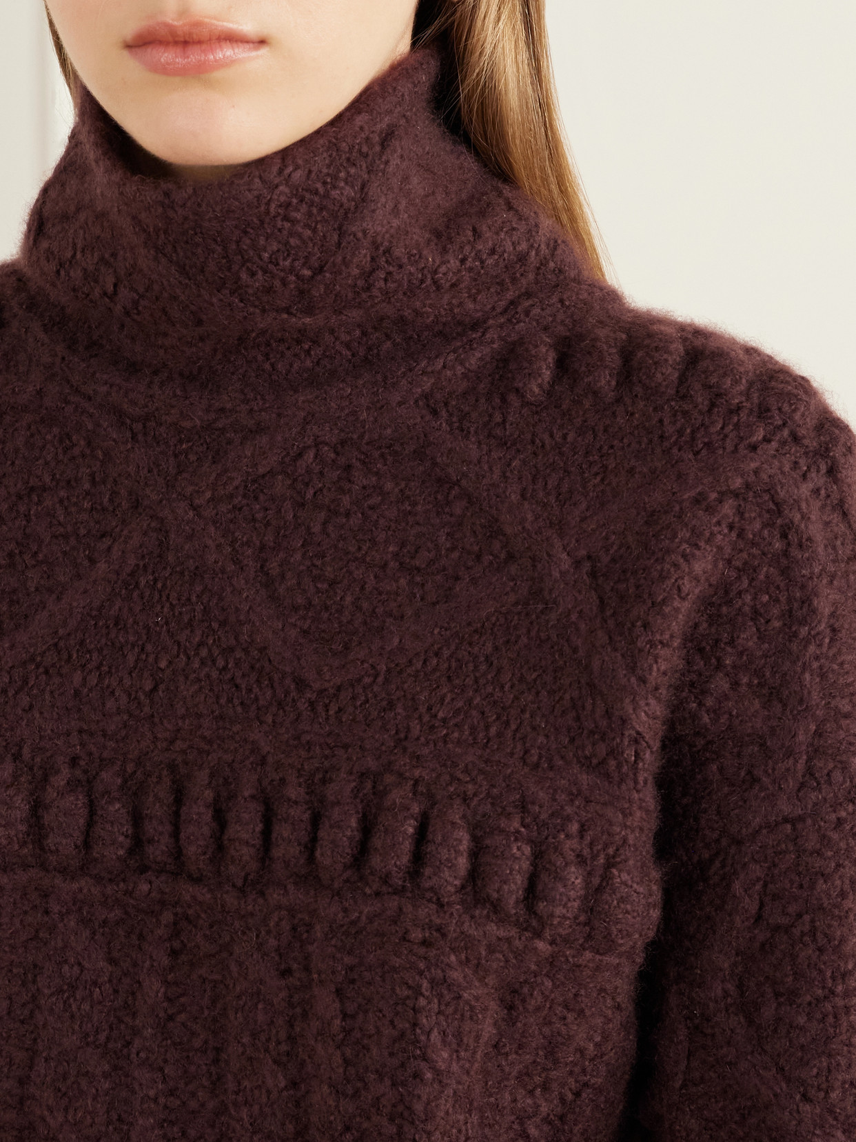 Super Cloud Cashmere And Silk-Blend Knitted Turtleneck Sweater