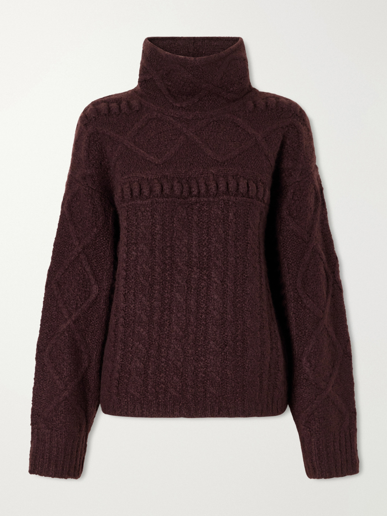 Super Cloud Cashmere And Silk-Blend Knitted Turtleneck Sweater