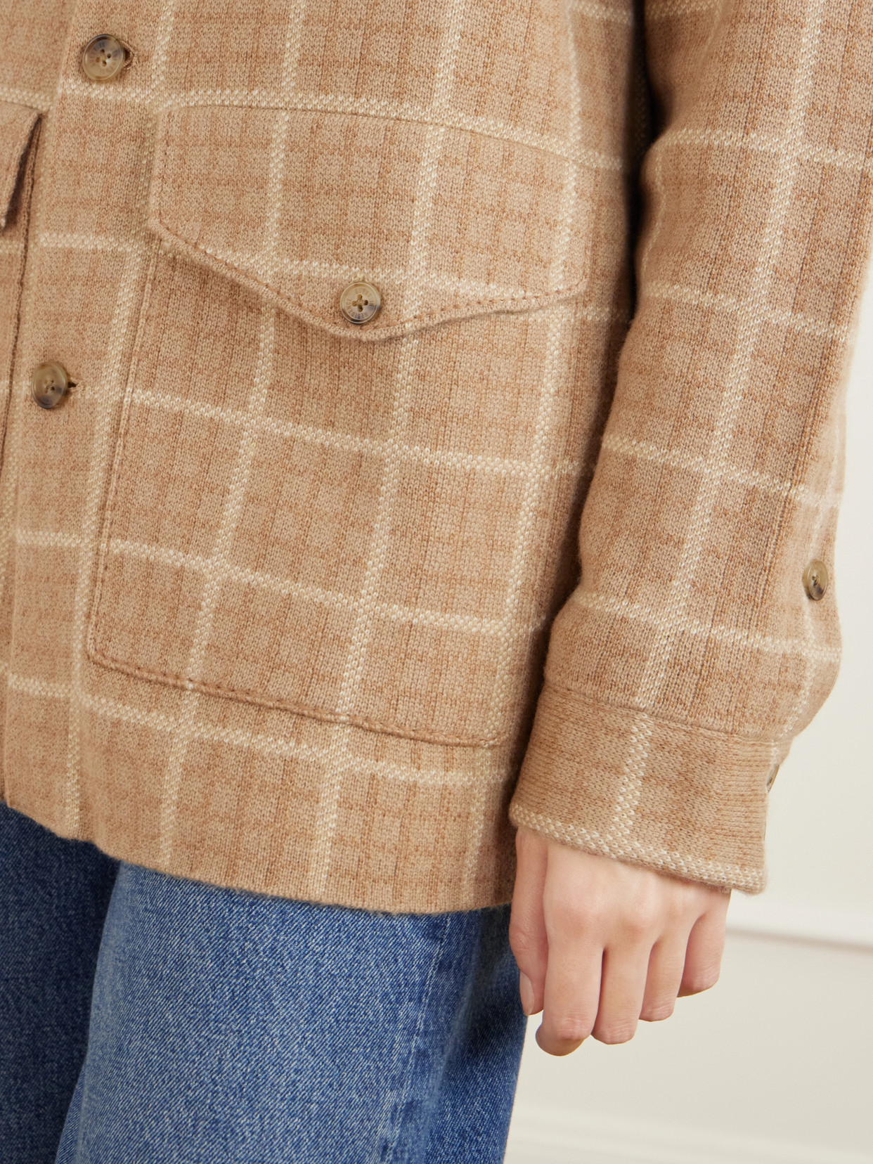Tartan Industry Checked Wool And Cashmere-Blend Jacket
