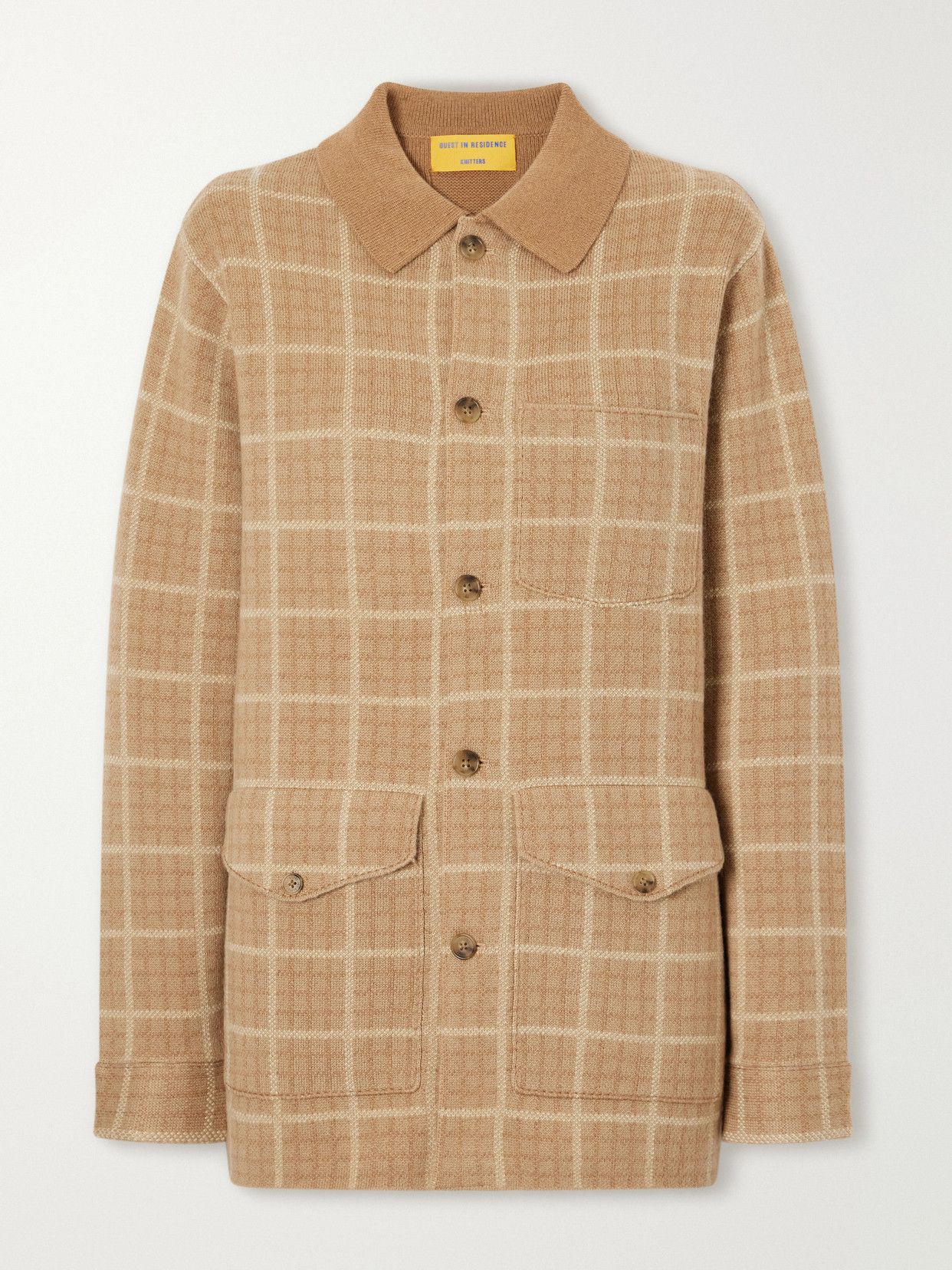 Tartan Industry Checked Wool And Cashmere-Blend Jacket