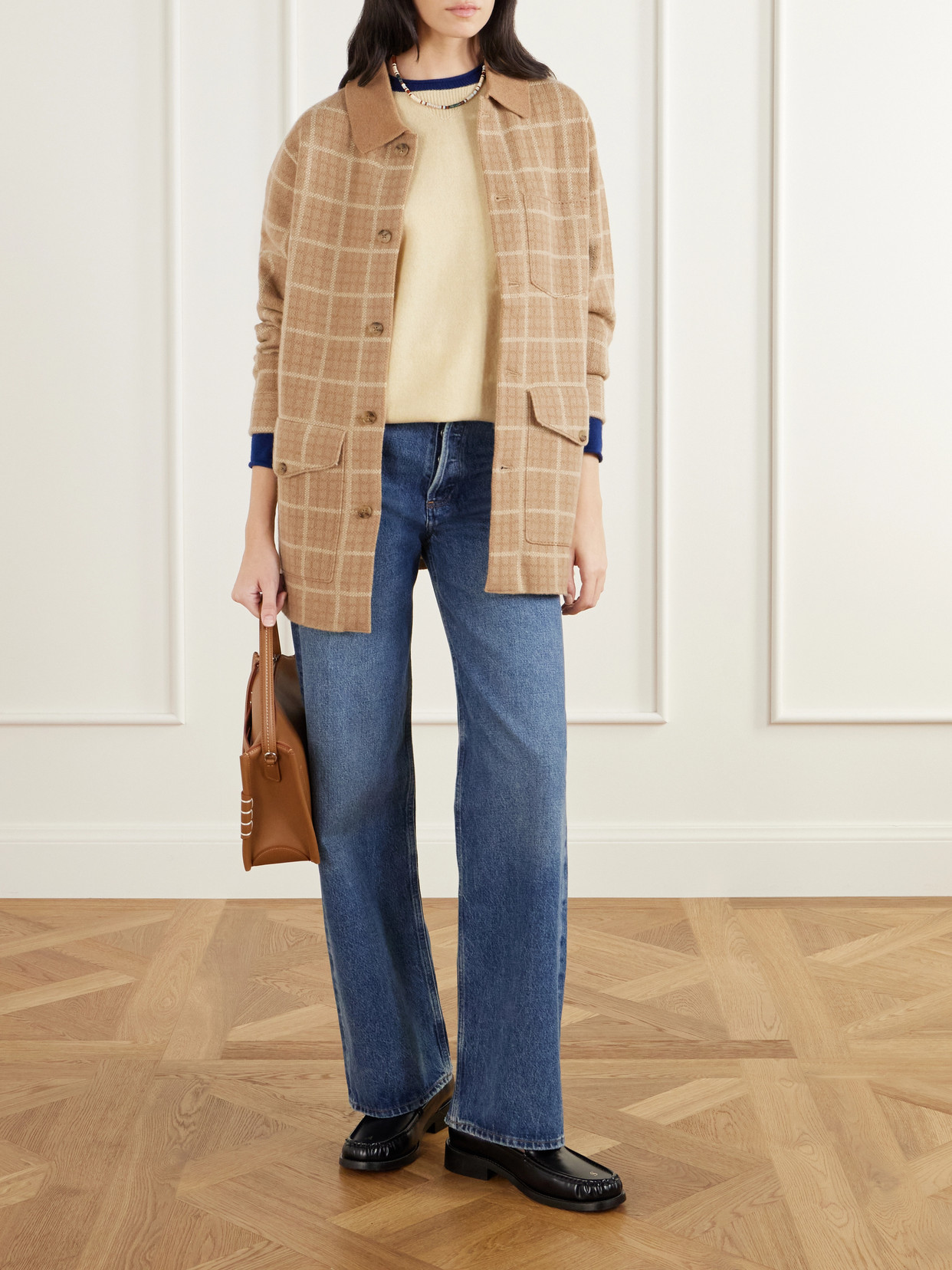 Tartan Industry Checked Wool And Cashmere-Blend Jacket