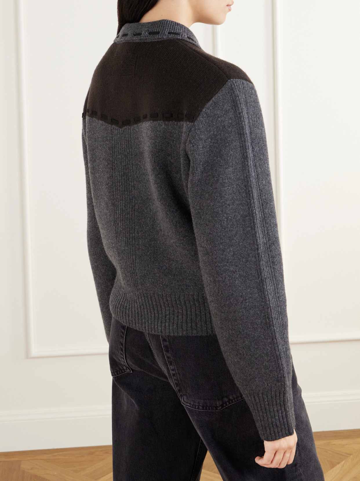 Saddle Up! Wool And Cashmere-Blend Jacket