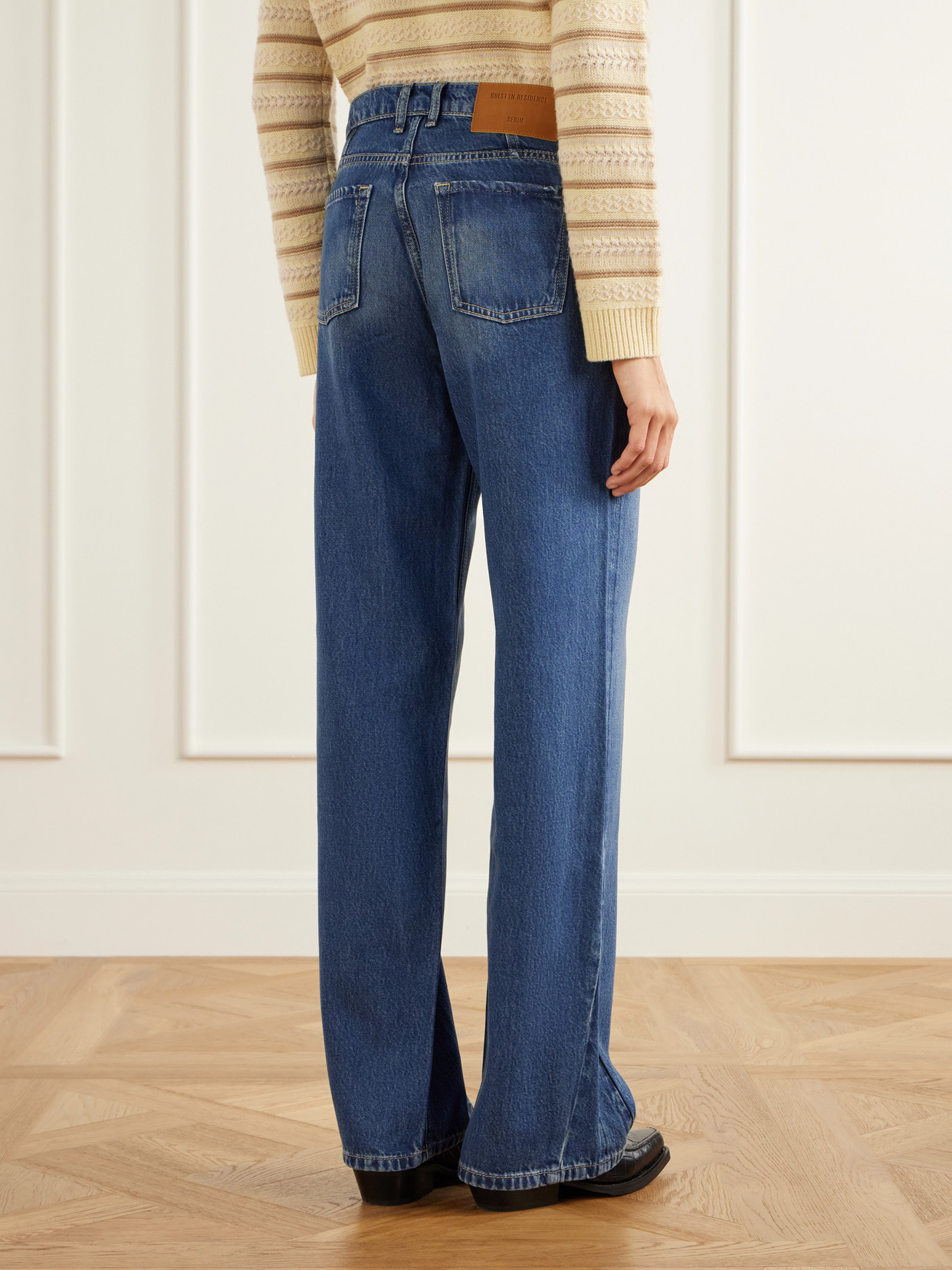 Traveler Mid-Rise Wide- Leg