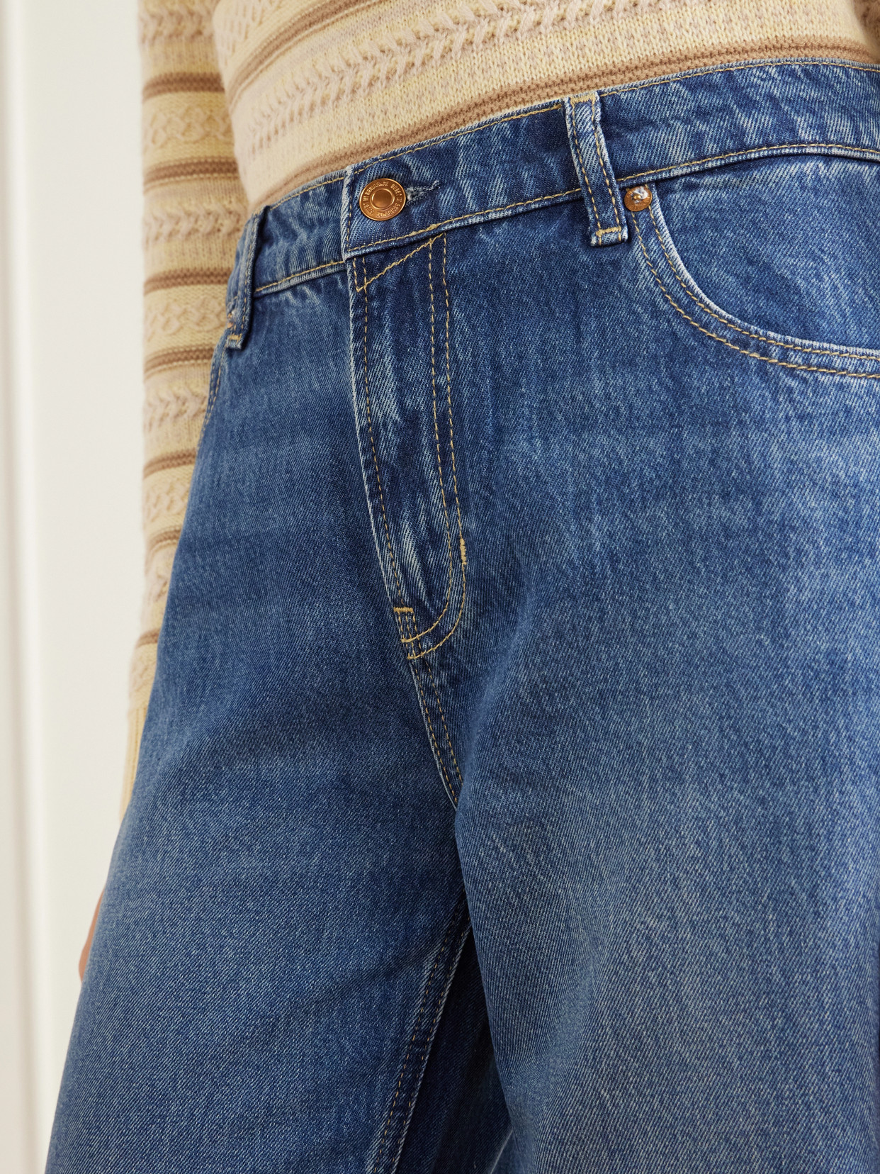 Traveler Mid-Rise Wide- Leg