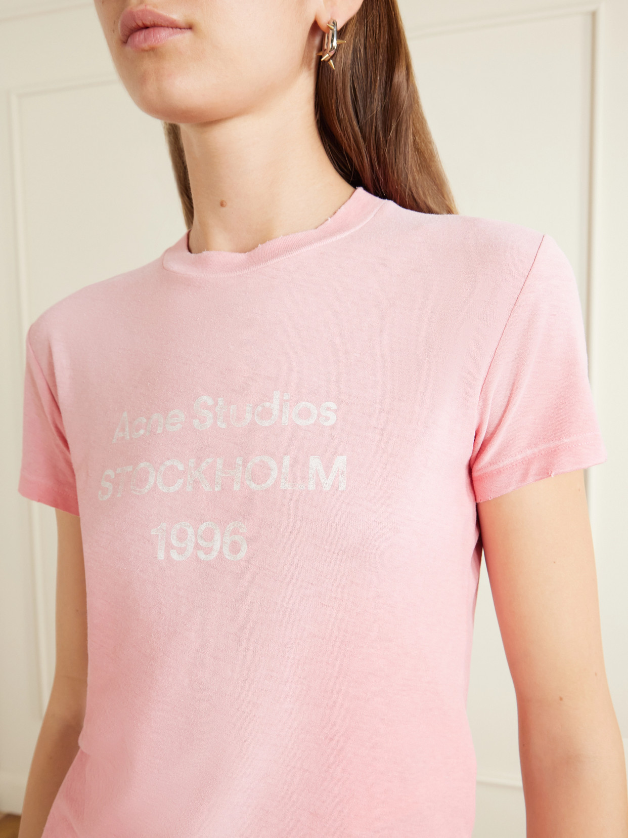 Etza 1996 Logo-Printed Cotton And Hemp-Blend T-Shirt