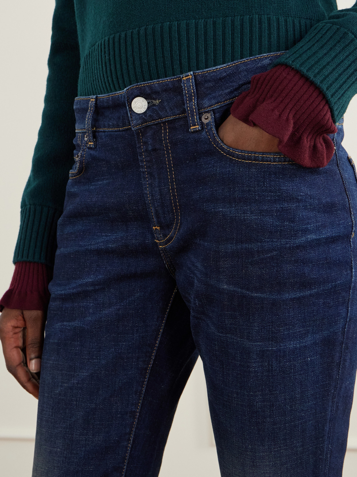 2013 Distressed High-Rise Skinny