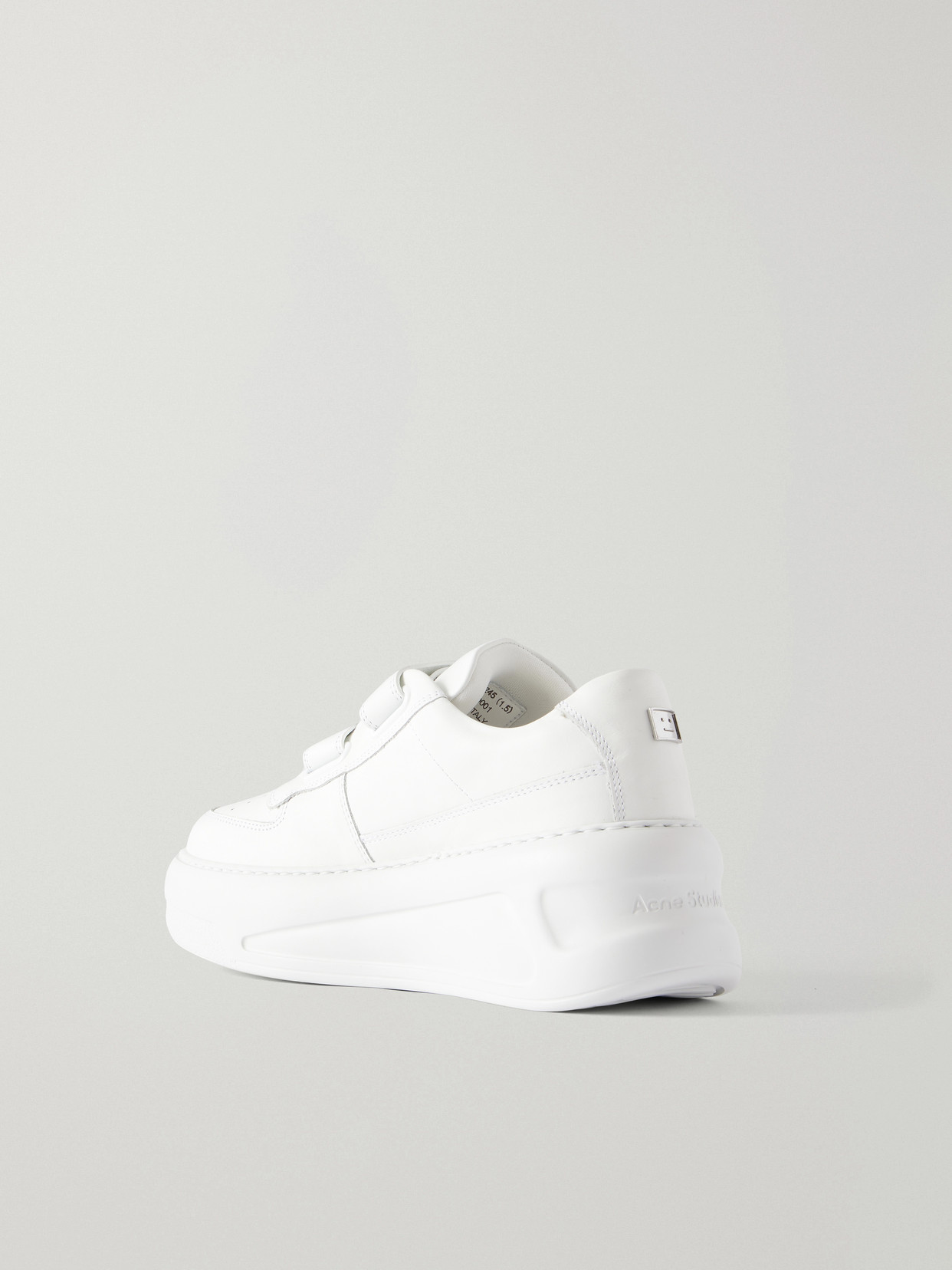 Steffey Logo-Detailed Leather Platform Sneakers