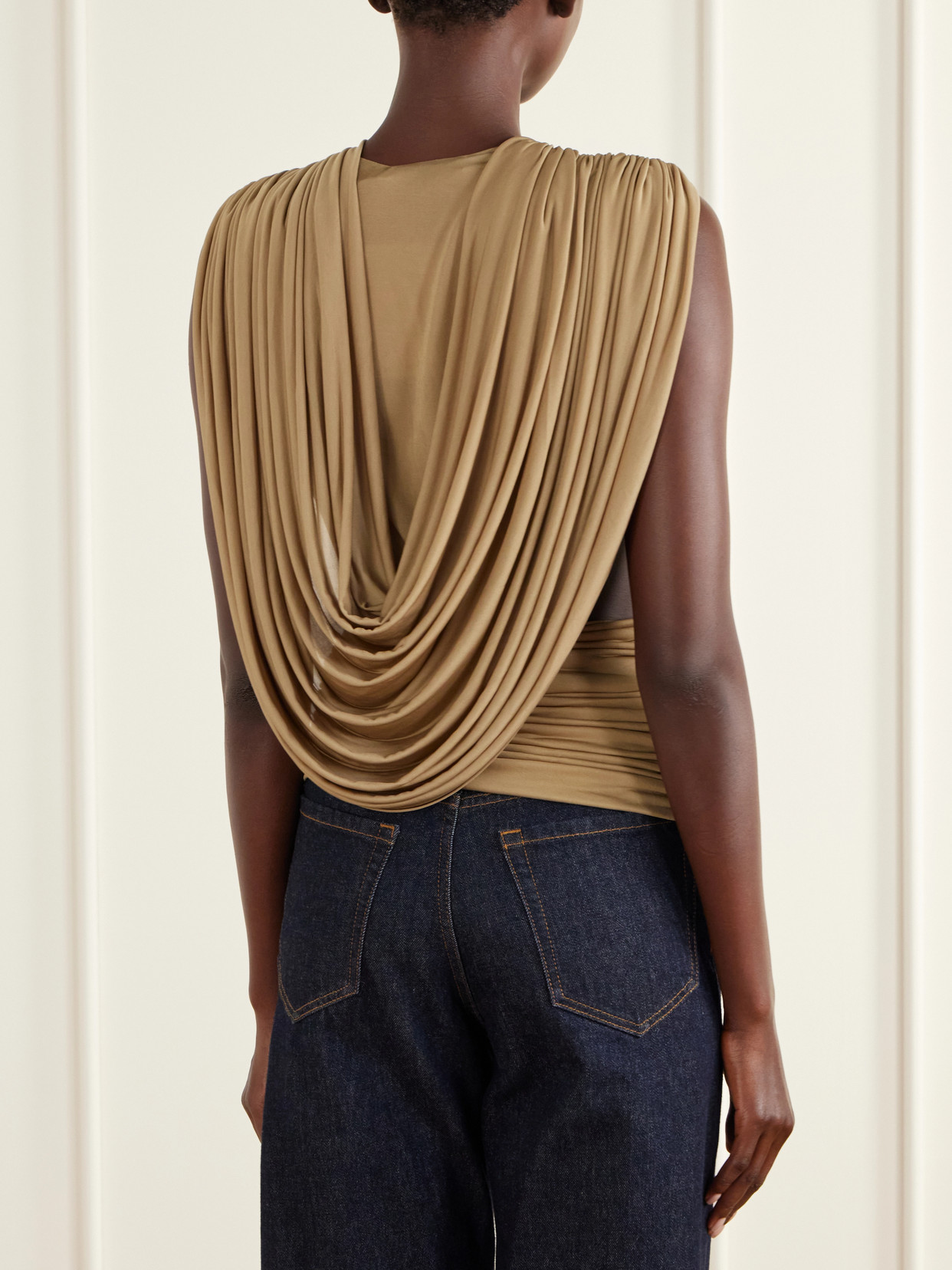Ripple Draped Top