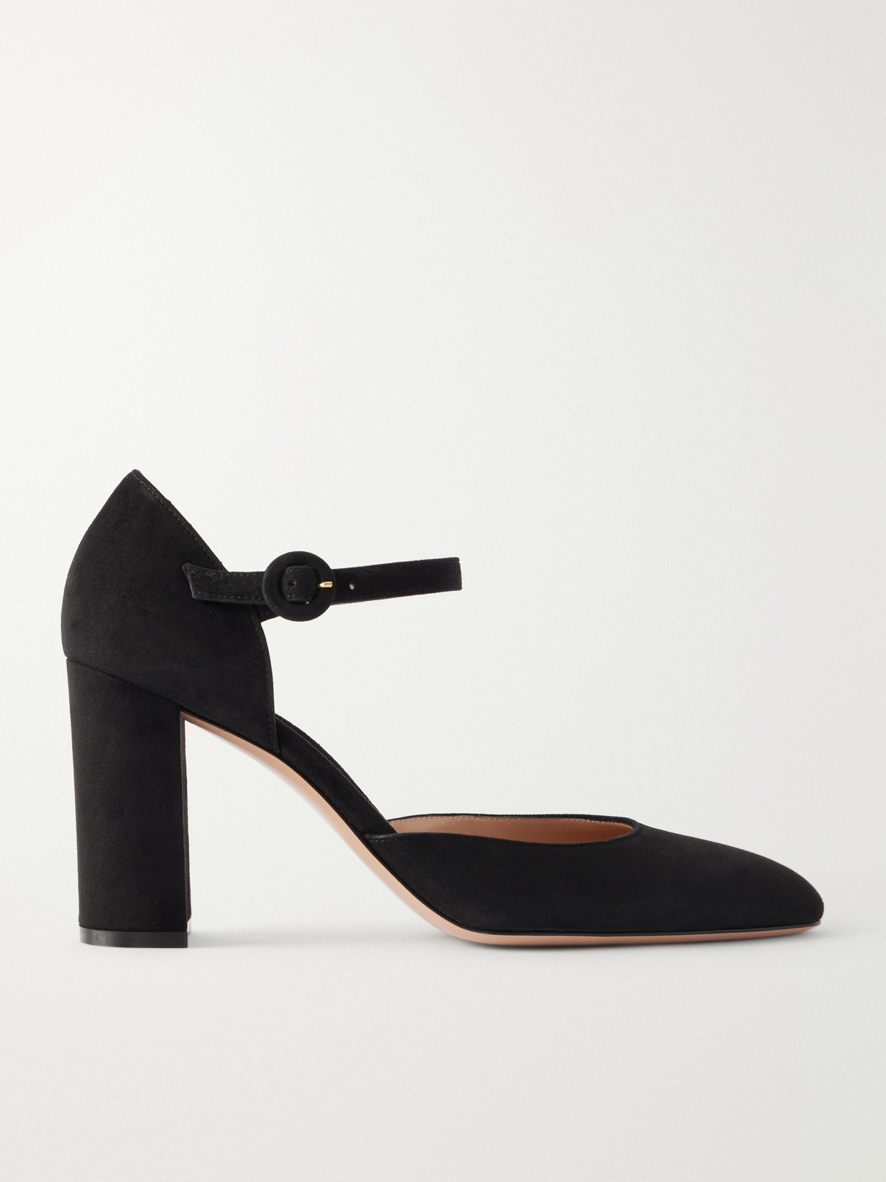 Gianvito Rossi 85 Suede Pumps In Black