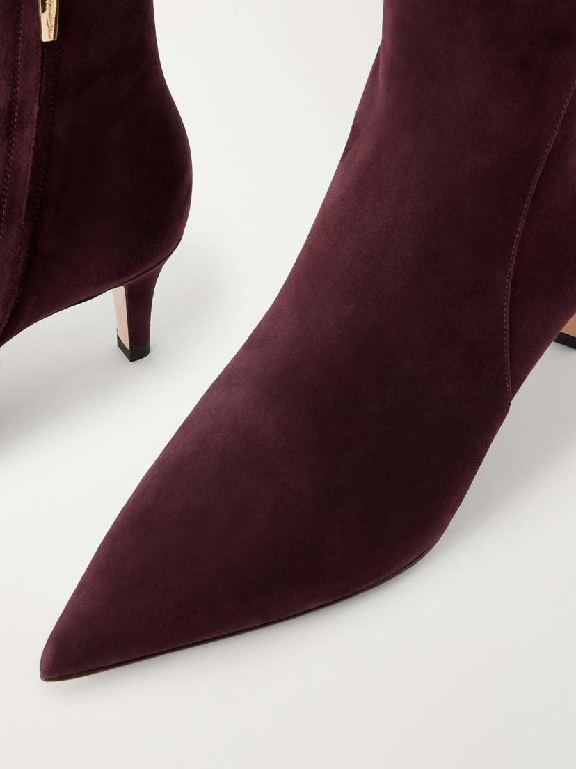 Gianvito Rossi Levy 55 Suede Ankle Boots | Thumbnail 5