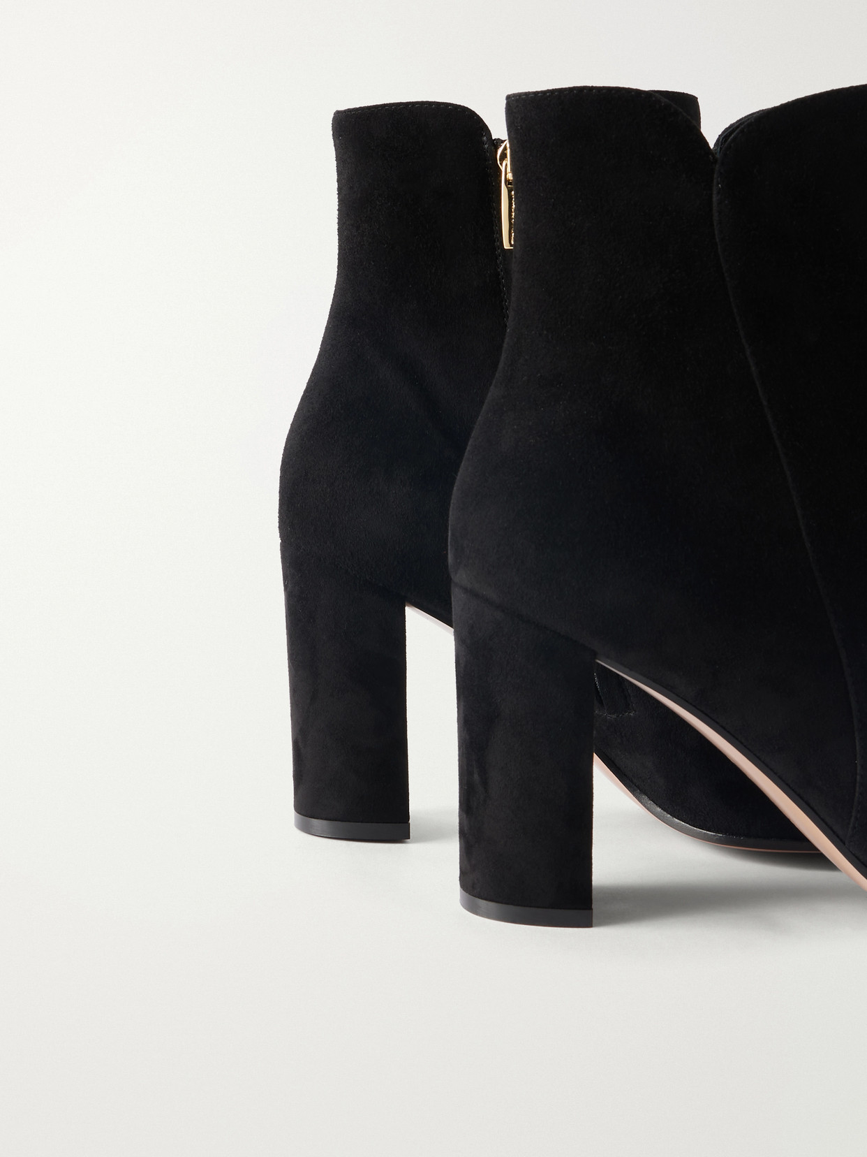 85 Suede Heeled Ankle- Boots