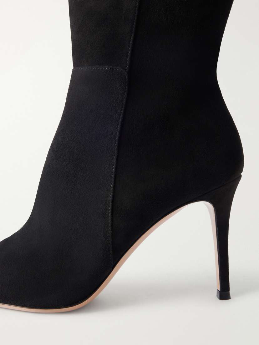 Gianvito Rossi Levy 85 Suede Knee-high Boots | Thumbnail 5 Gianvito Rossi Levy 85 Suede Knee-high Boots | Thumbnail 5