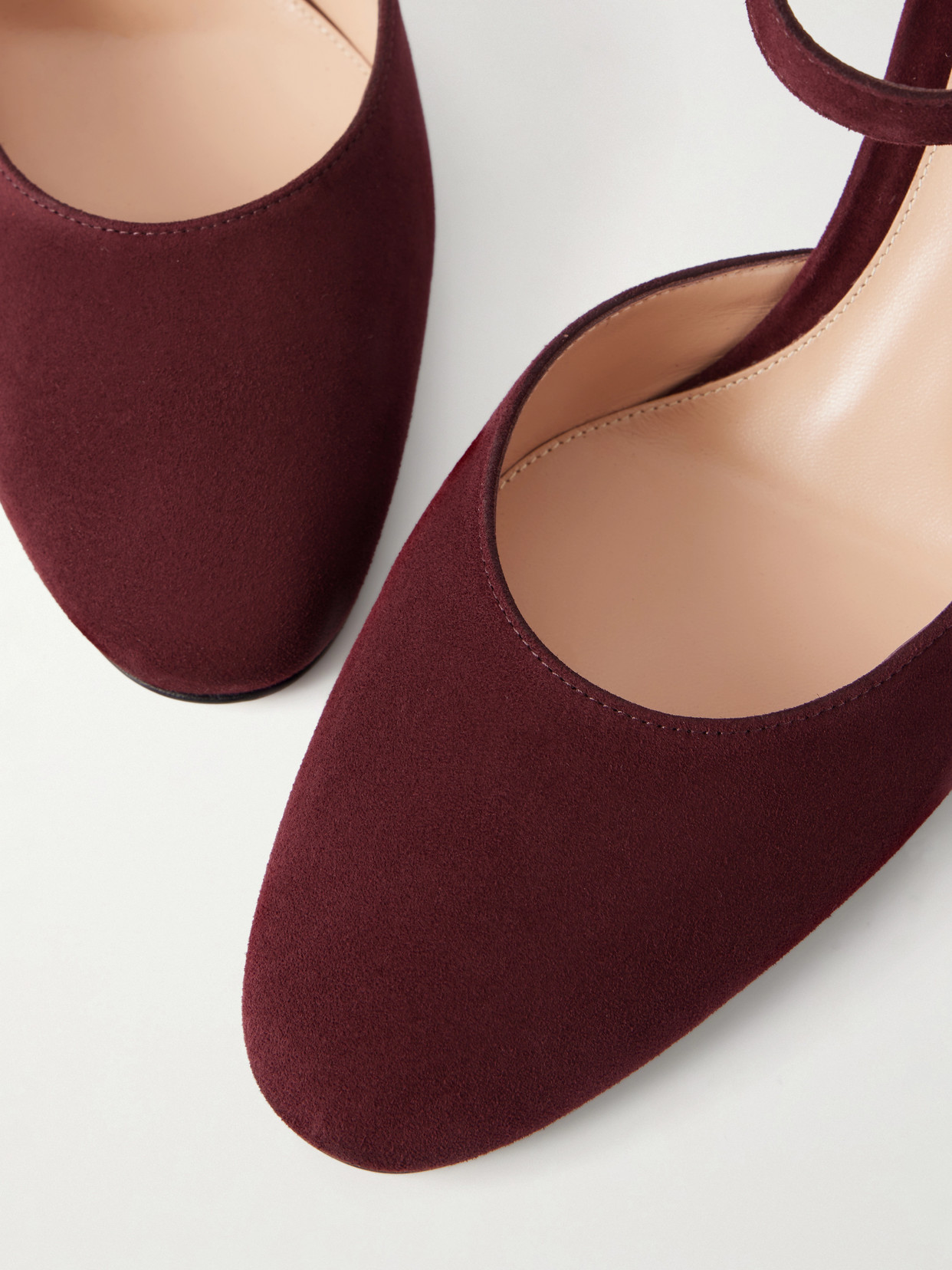 85 Suede Mary Jane Pumps