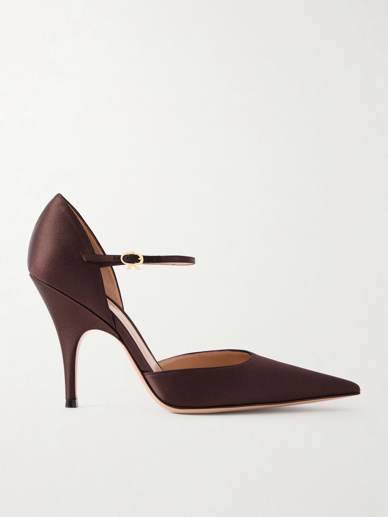 Sofia D Orsay 95 Satin Pumps