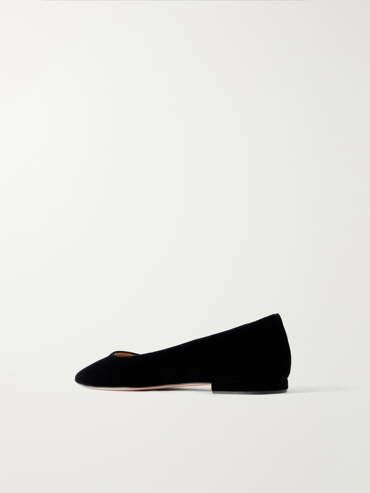 Gianvito Velvet Ballet Flats