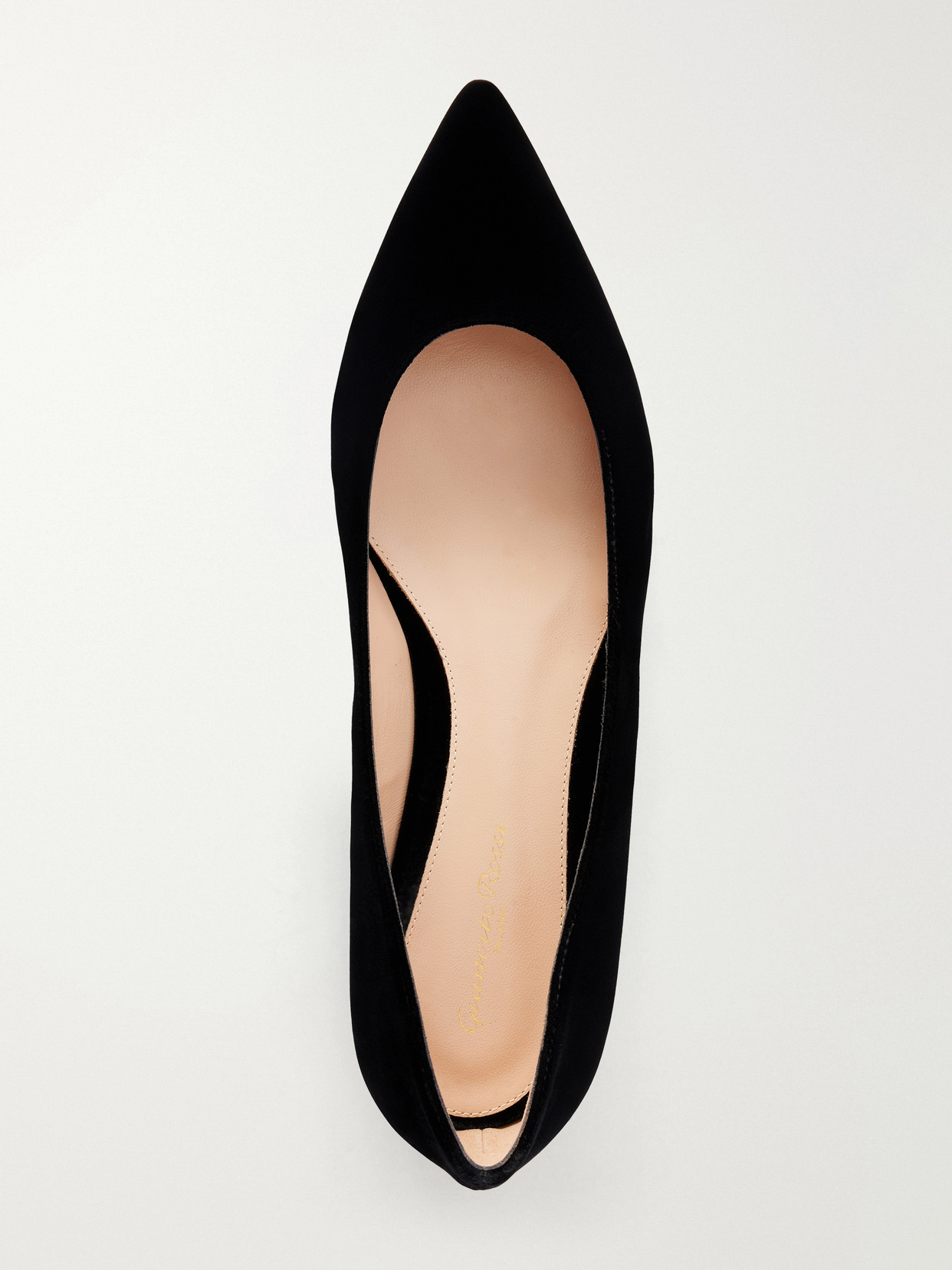 Gianvito Velvet Ballet Flats
