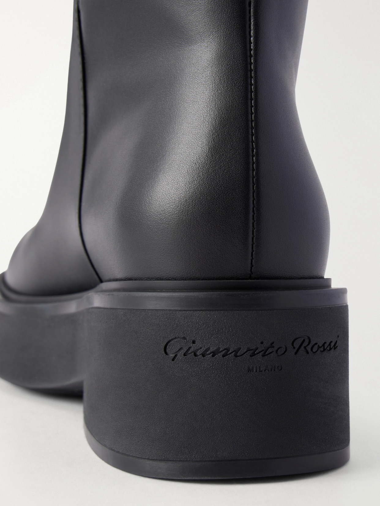 20 Leather Knee Boots