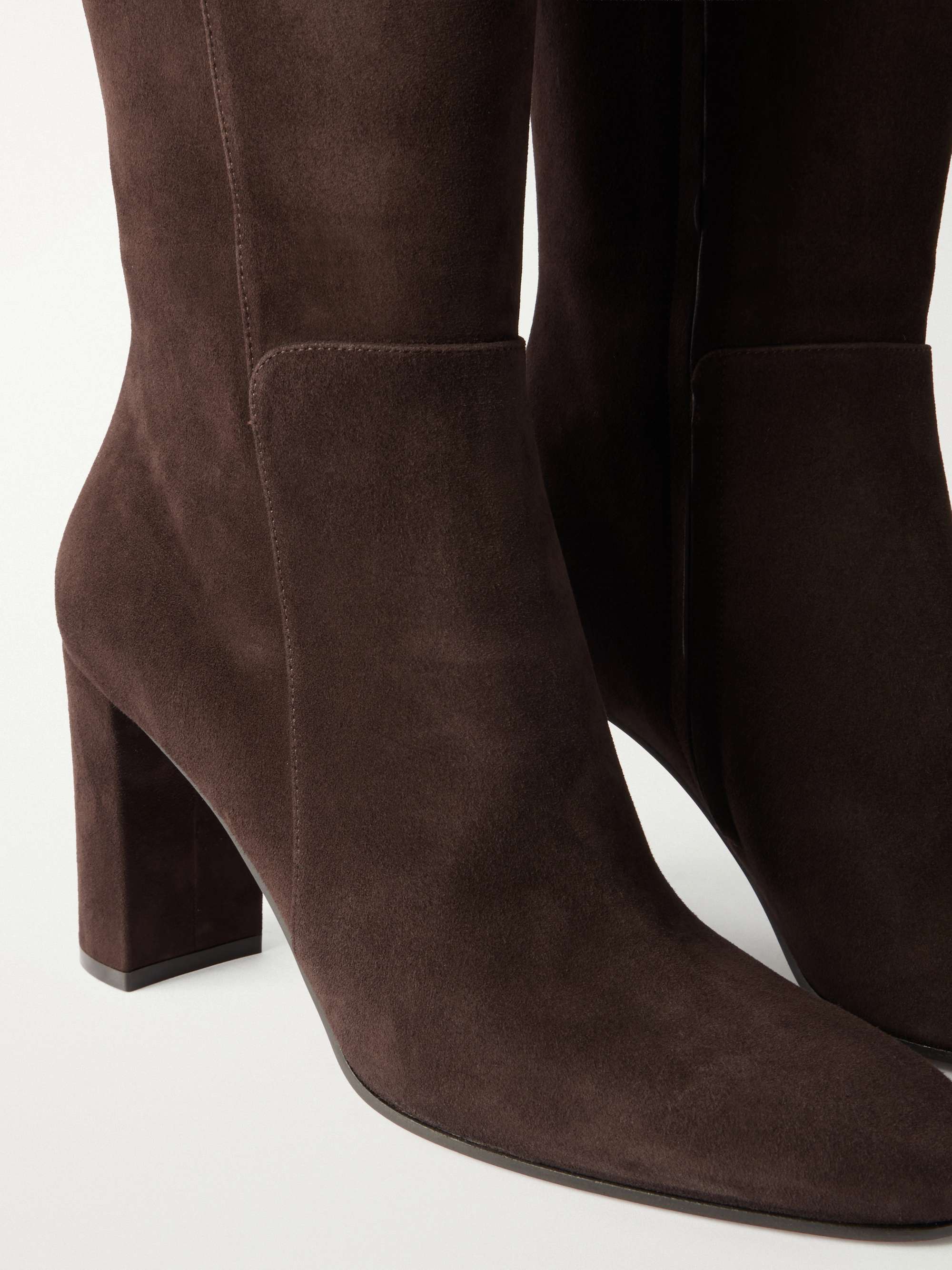 GIANVITO ROSSI 85 suede knee-high boots | NET-A-PORTER