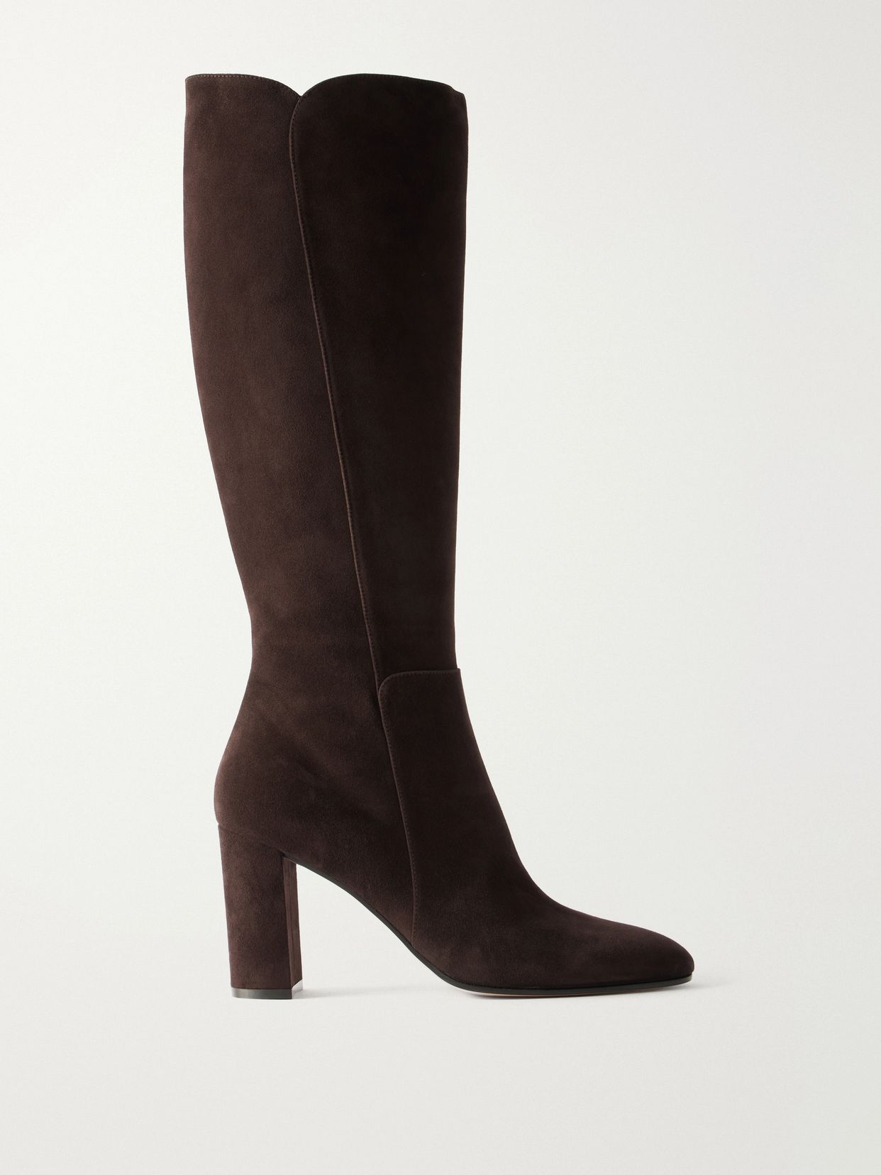 85 suede knee boots