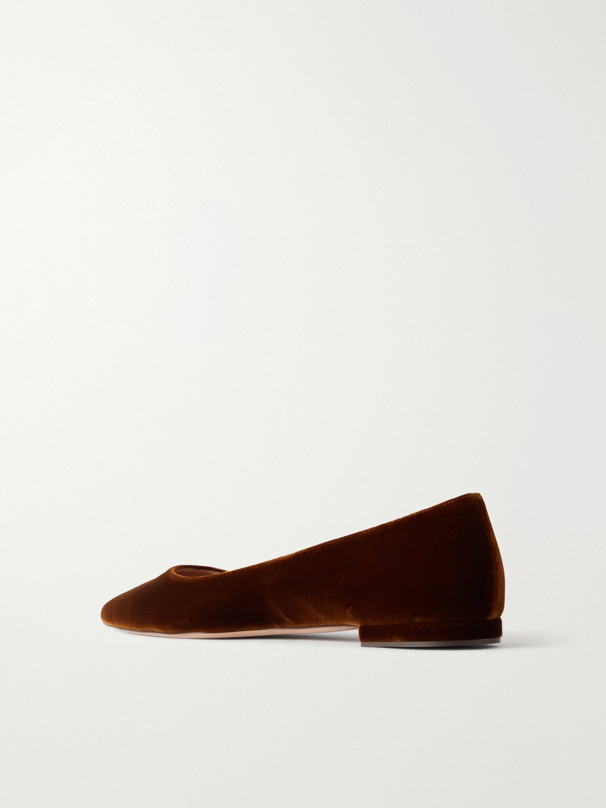 Gianvito Velvet Ballet Flats