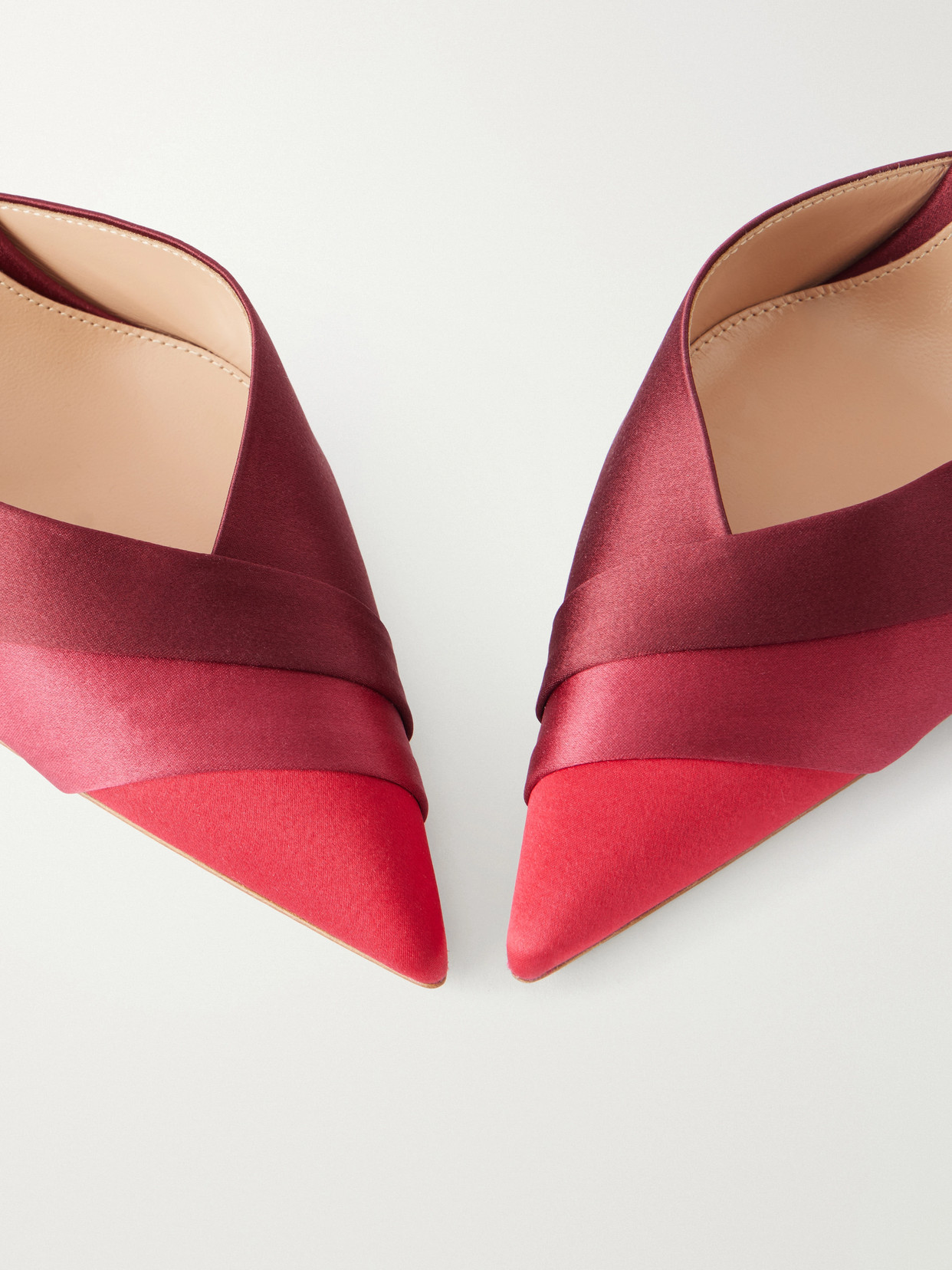 95 Crepe-Satin Pumps
