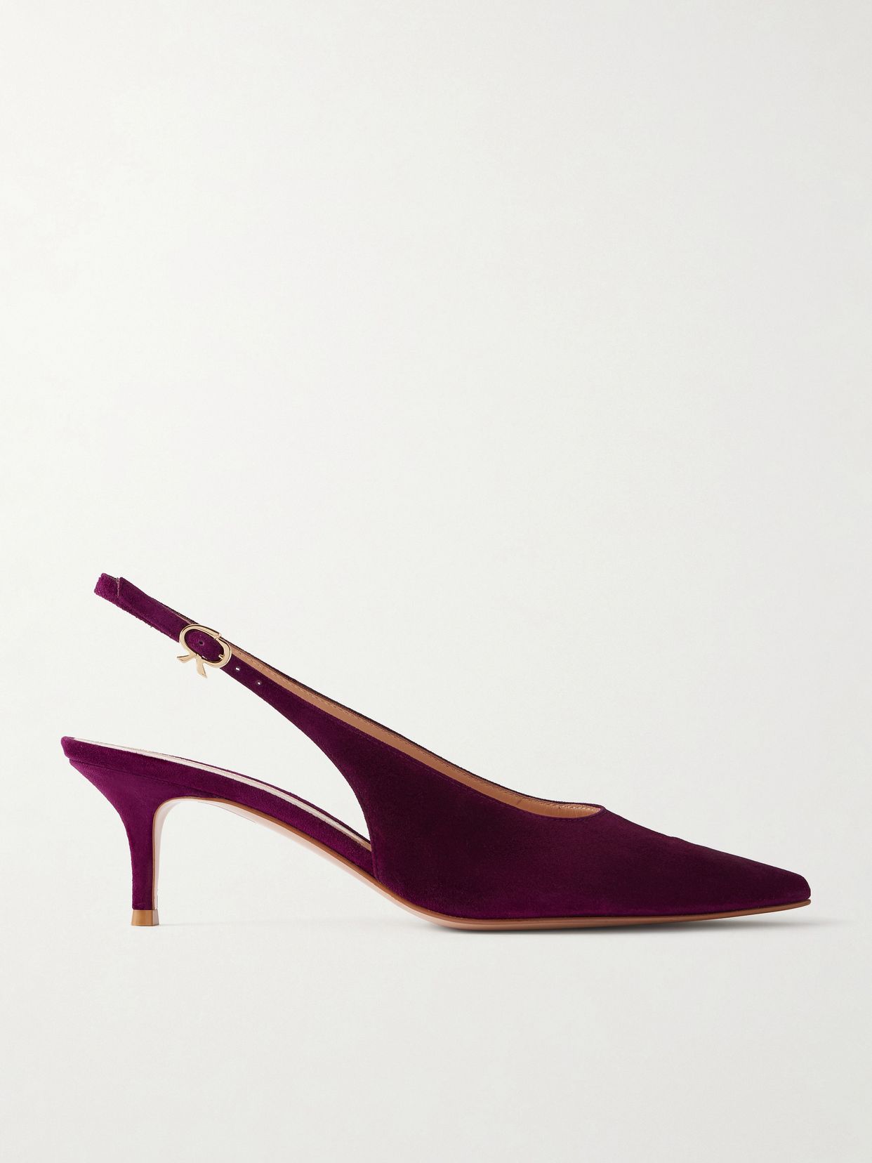 robbie sling 55 suede slingback pumps