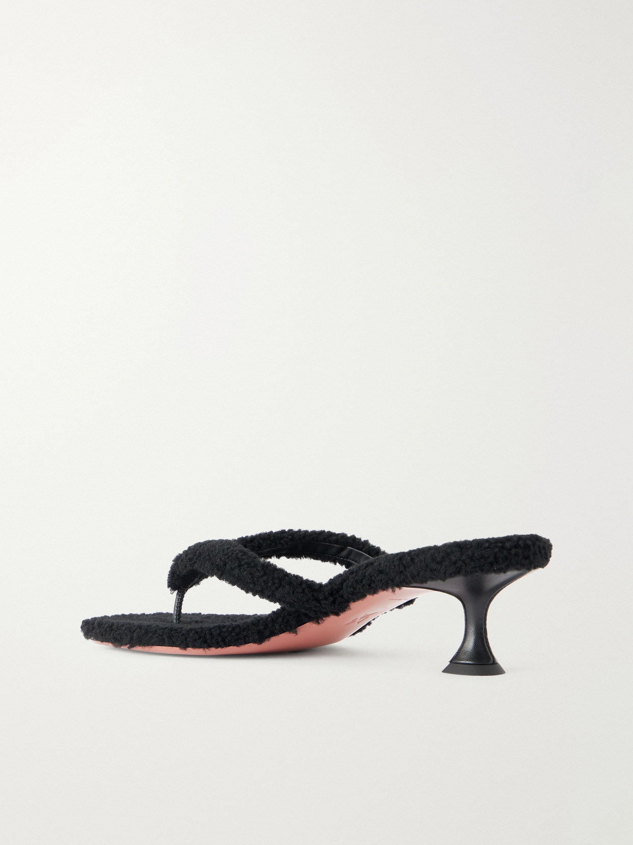 Juliette 45 Shearling Thong Sandals