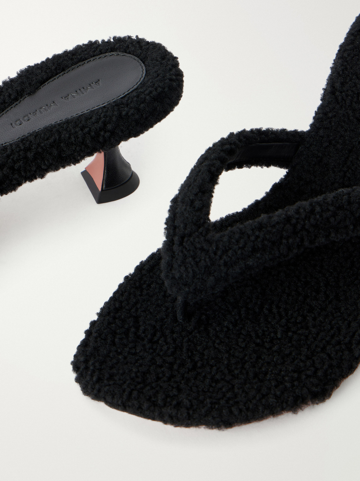 Juliette 45 Shearling Thong Sandals