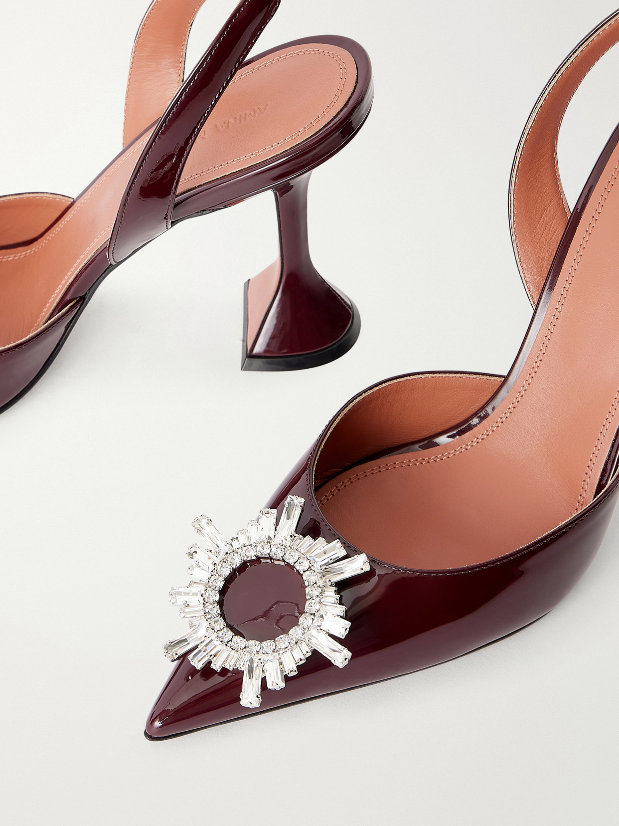 Begum 95 Crystal-Embellished Slingback