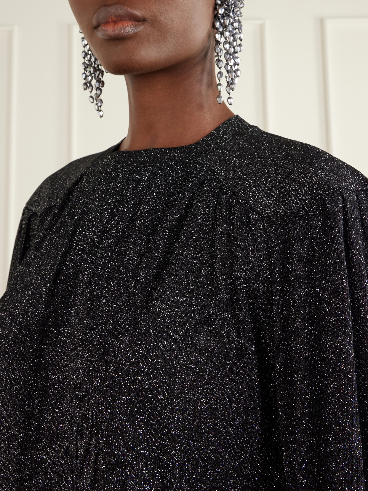 Enza Gathered Sweater