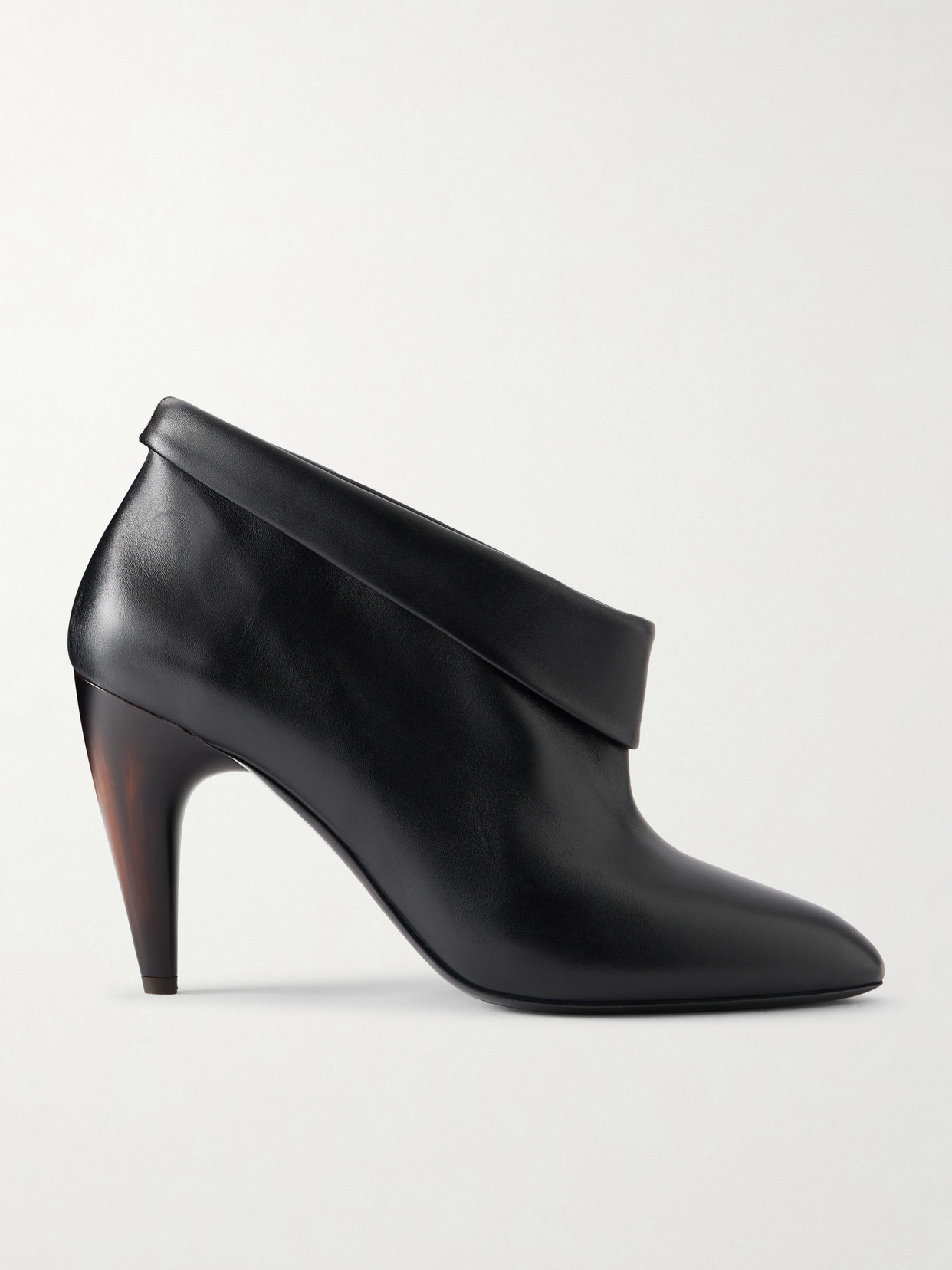 Isabel Marant Janela 100 Leather Ankle Boots In Black