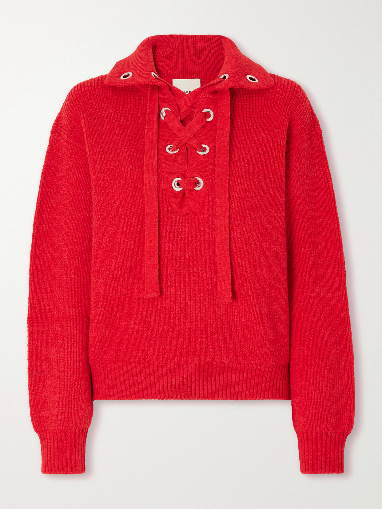 Ydalia Lace-Detail Wool-Blend Sweater