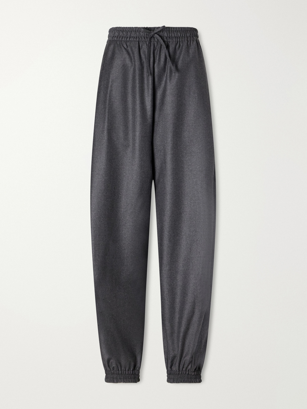 Rohe Virgin Wool Wide-leg Balloon Pants In Gray