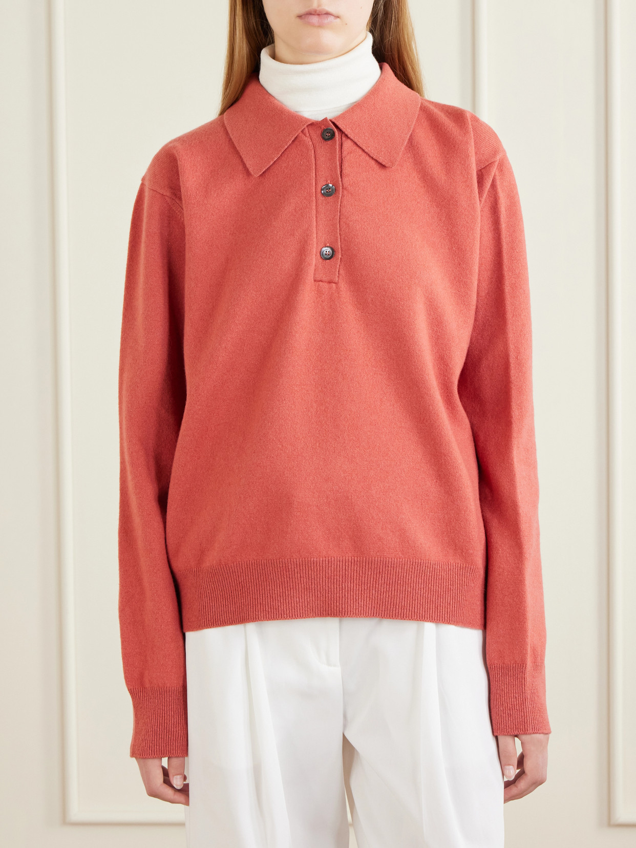 Róhe - Stretch Wool And Cashmere-Blend Polo