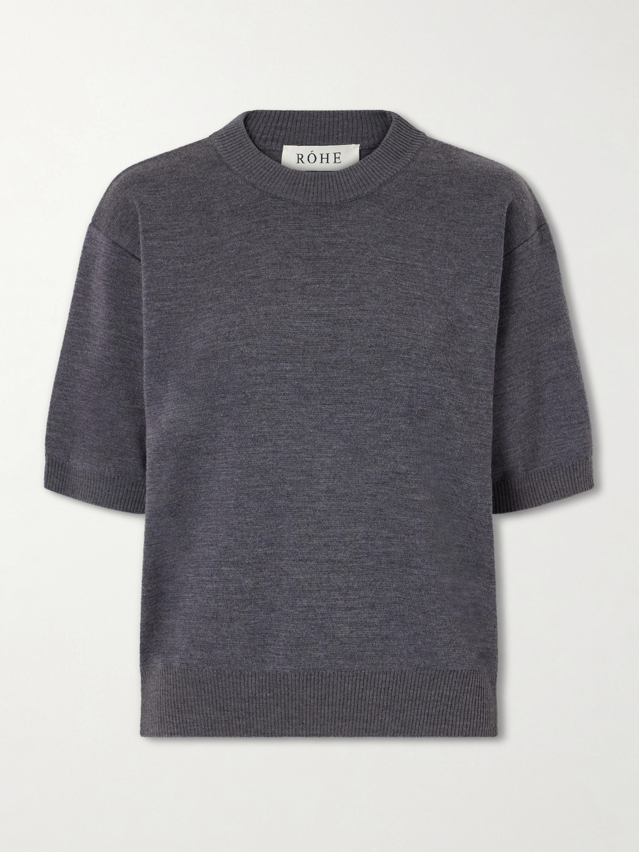 Rohe Merino Wool Sweater In Gray