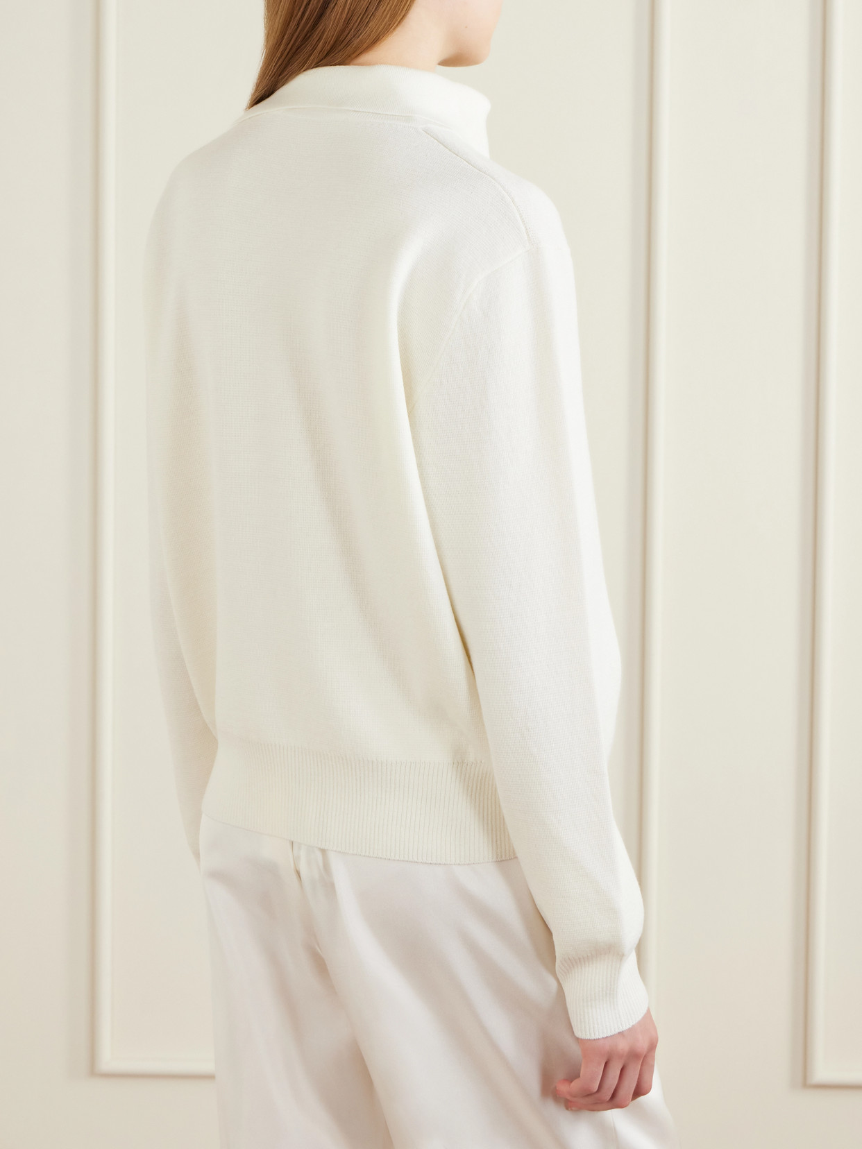 Róhe - Asymmetric Merino Wool-Blend Sweater