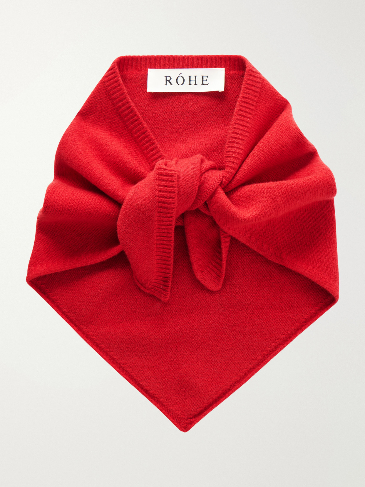 Rohe Wool-blend Scarf In Red