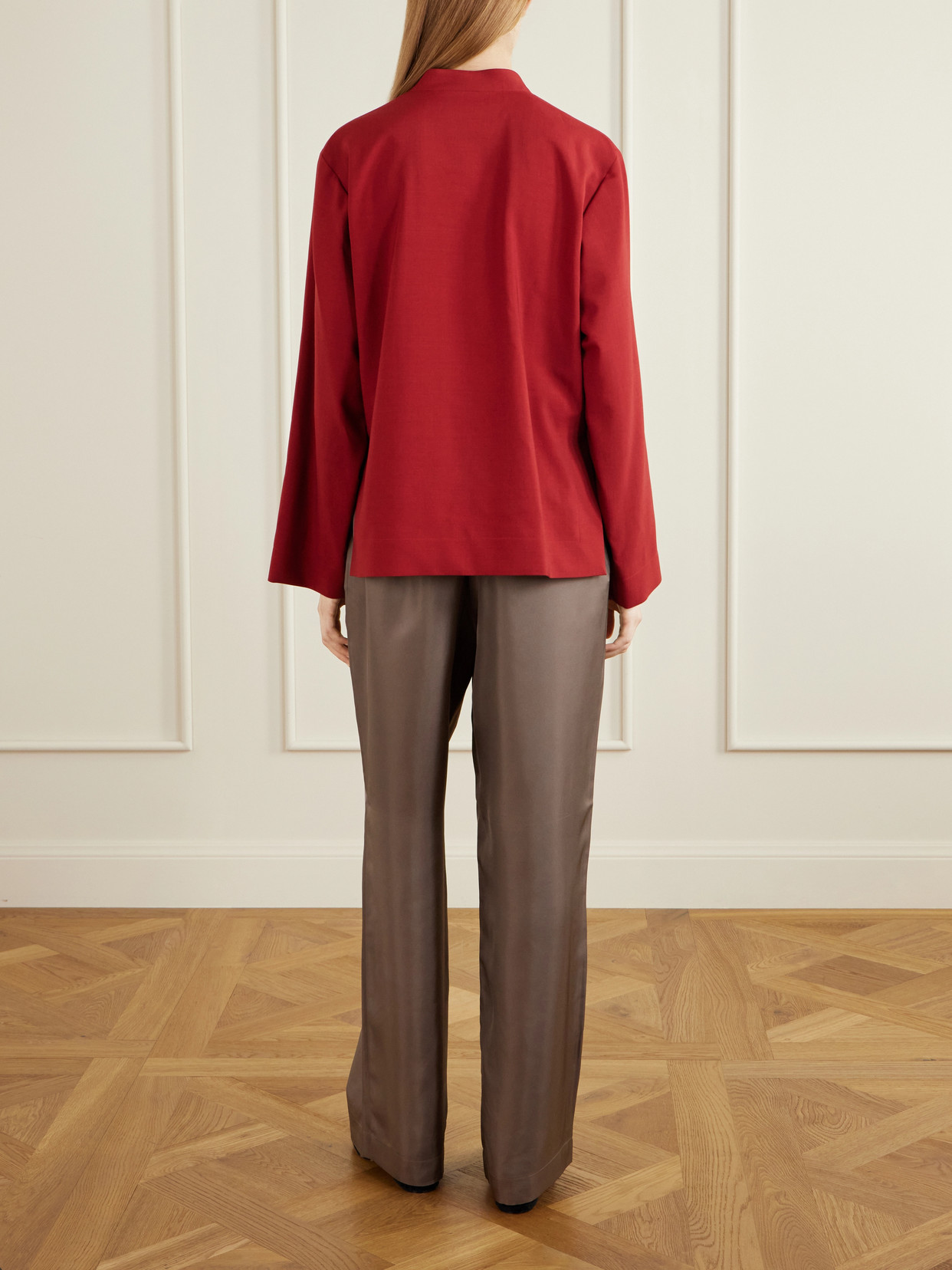 Rohe Wool Jacket In Red