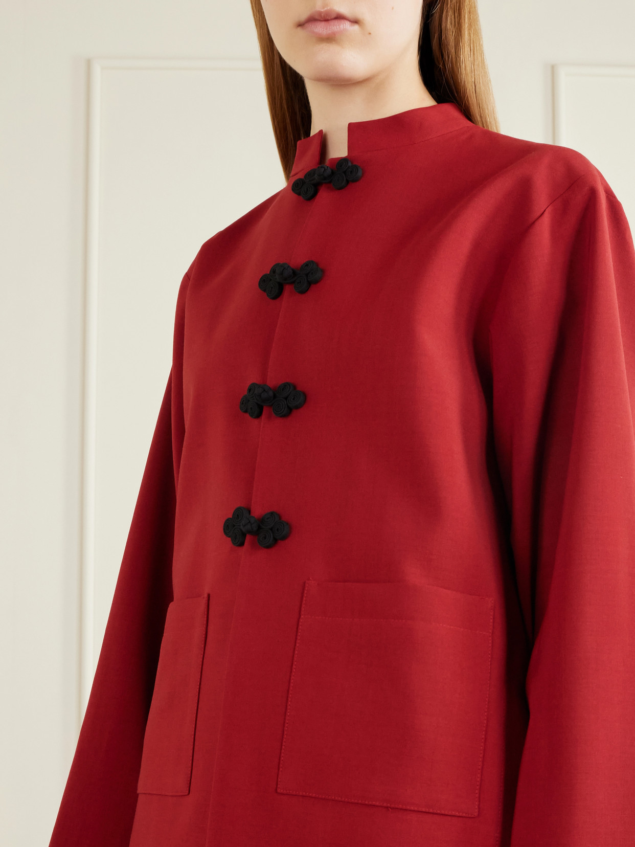 Rohe Wool Jacket In Red