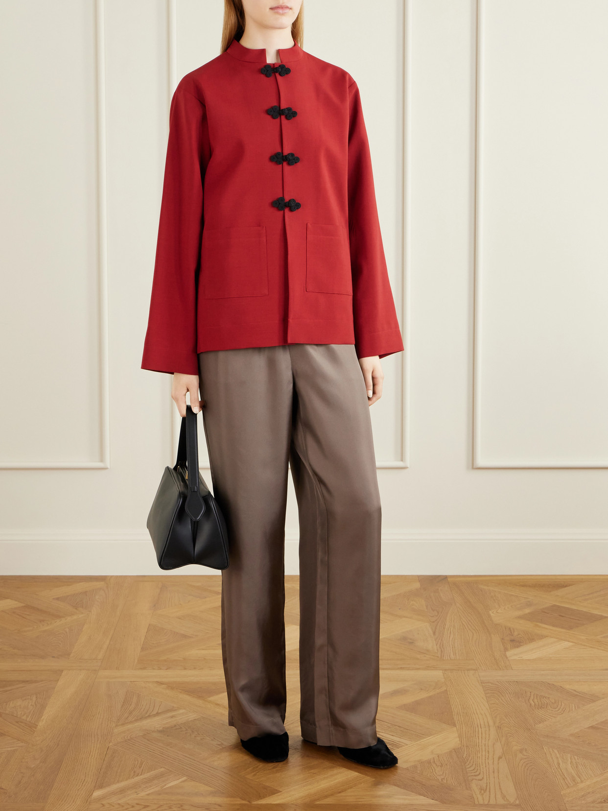 Rohe Wool Jacket In Red