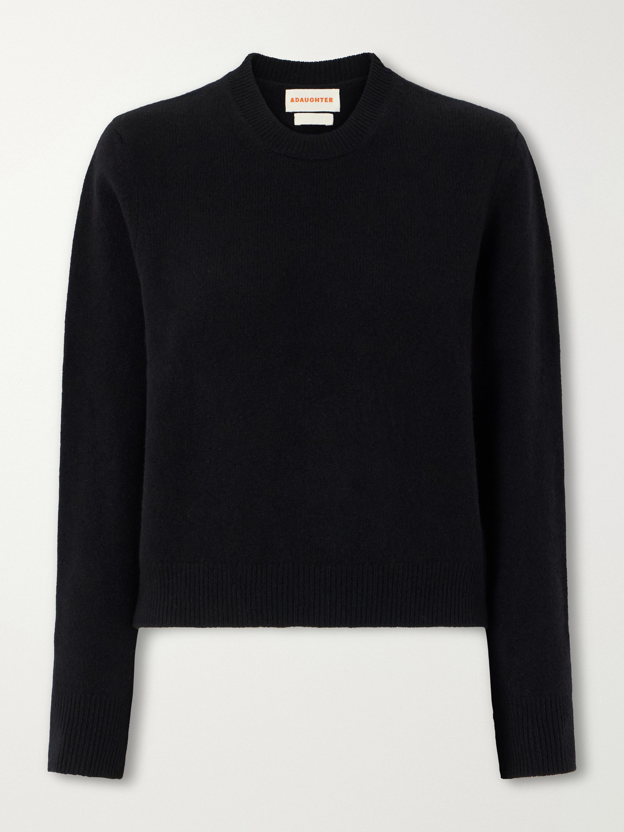 And-daughter Sligo Wool Sweater In Black