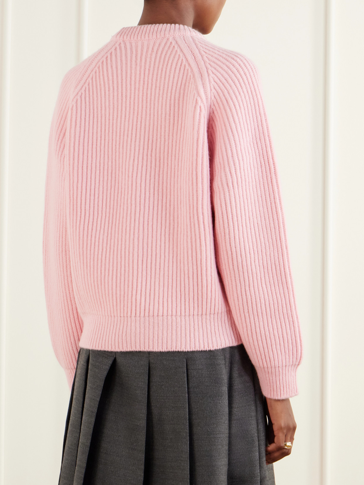 &Daughter - Ribbed Mélange Sweater