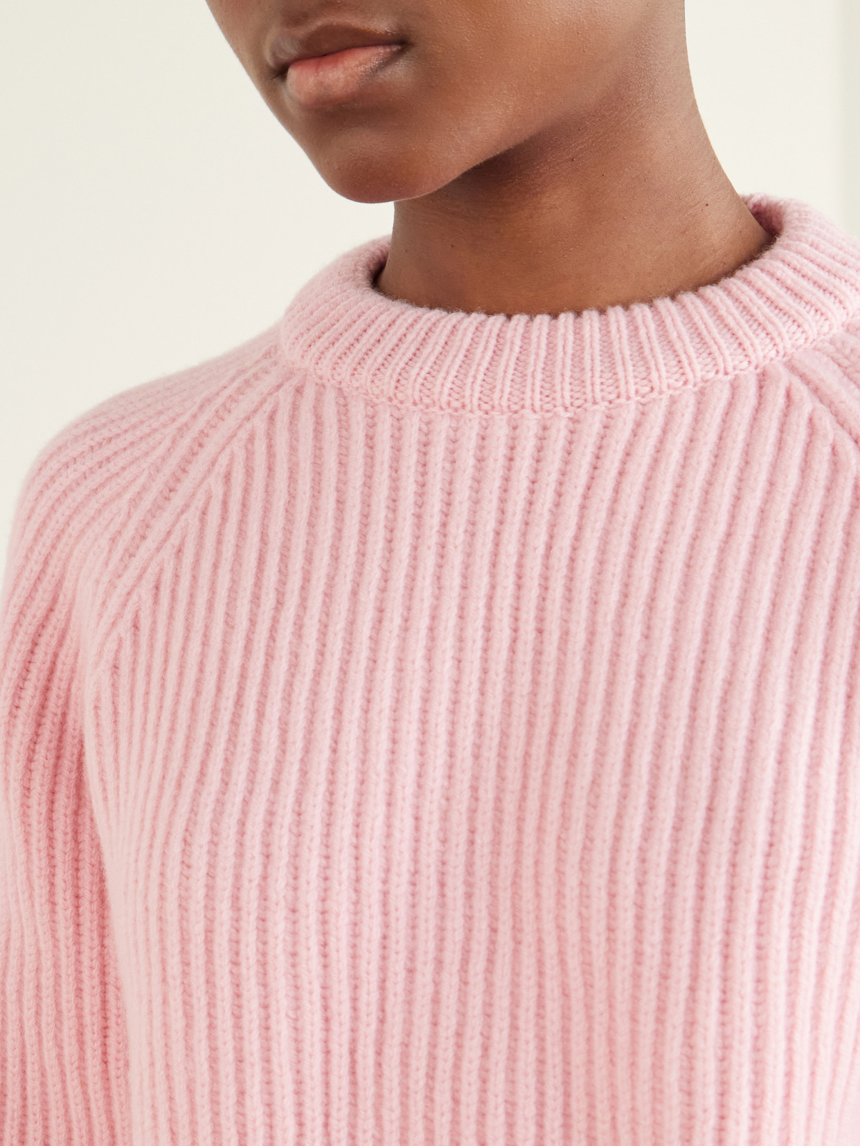 &Daughter - Ribbed Mélange Sweater