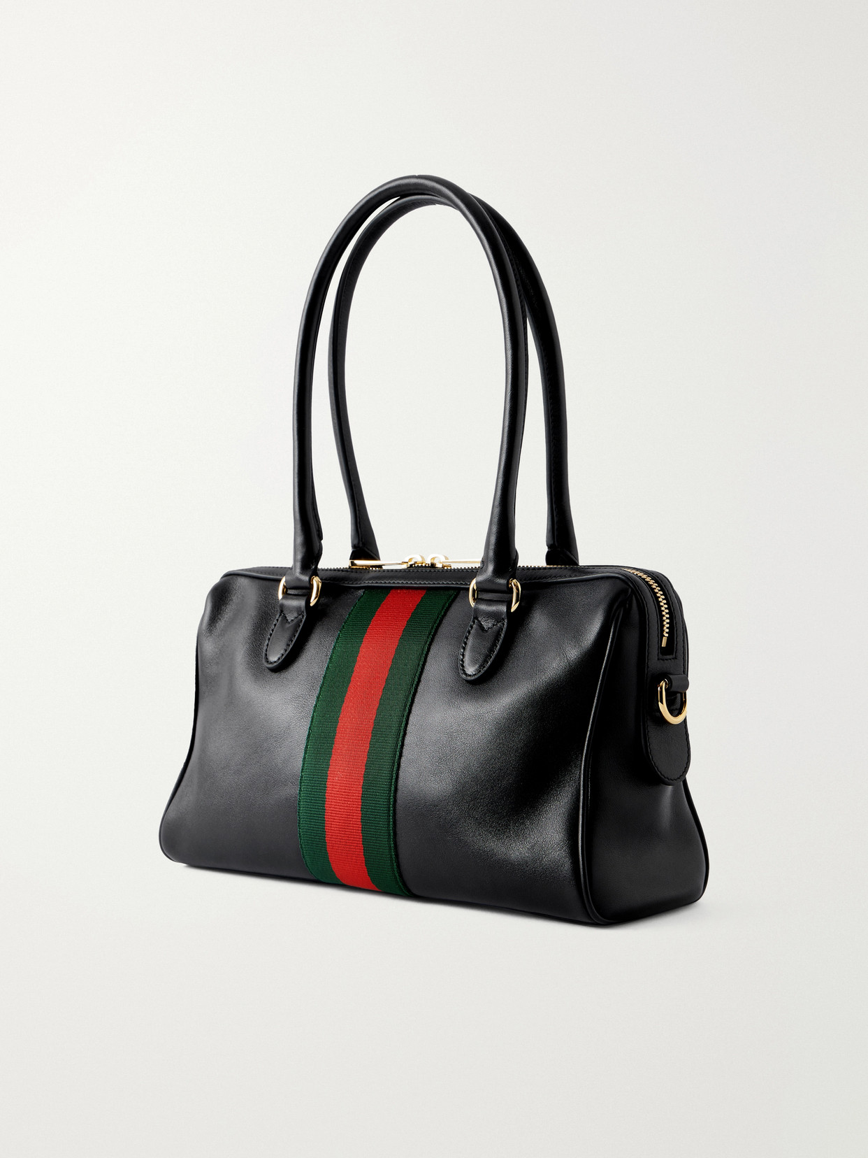 Borsetto Small Webbing-Trimmed Shoulder Bag