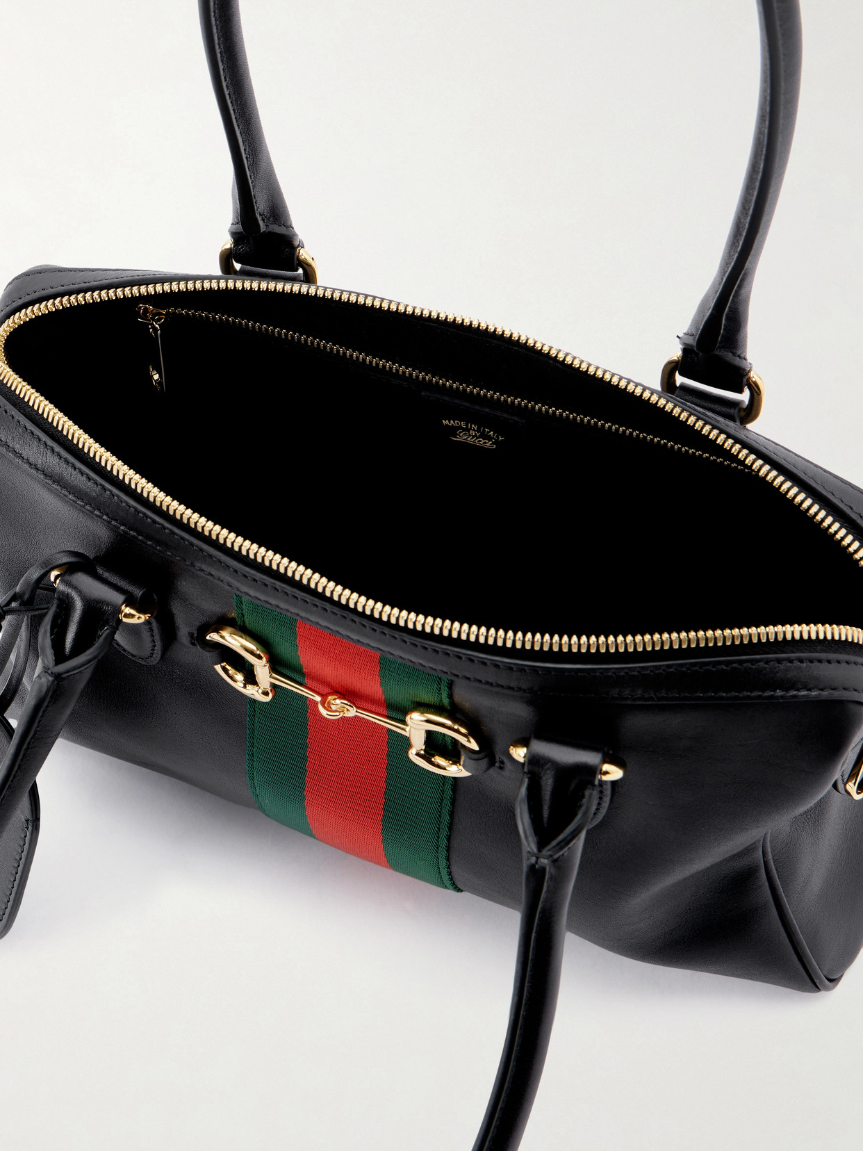 Borsetto Small Webbing-Trimmed Shoulder Bag