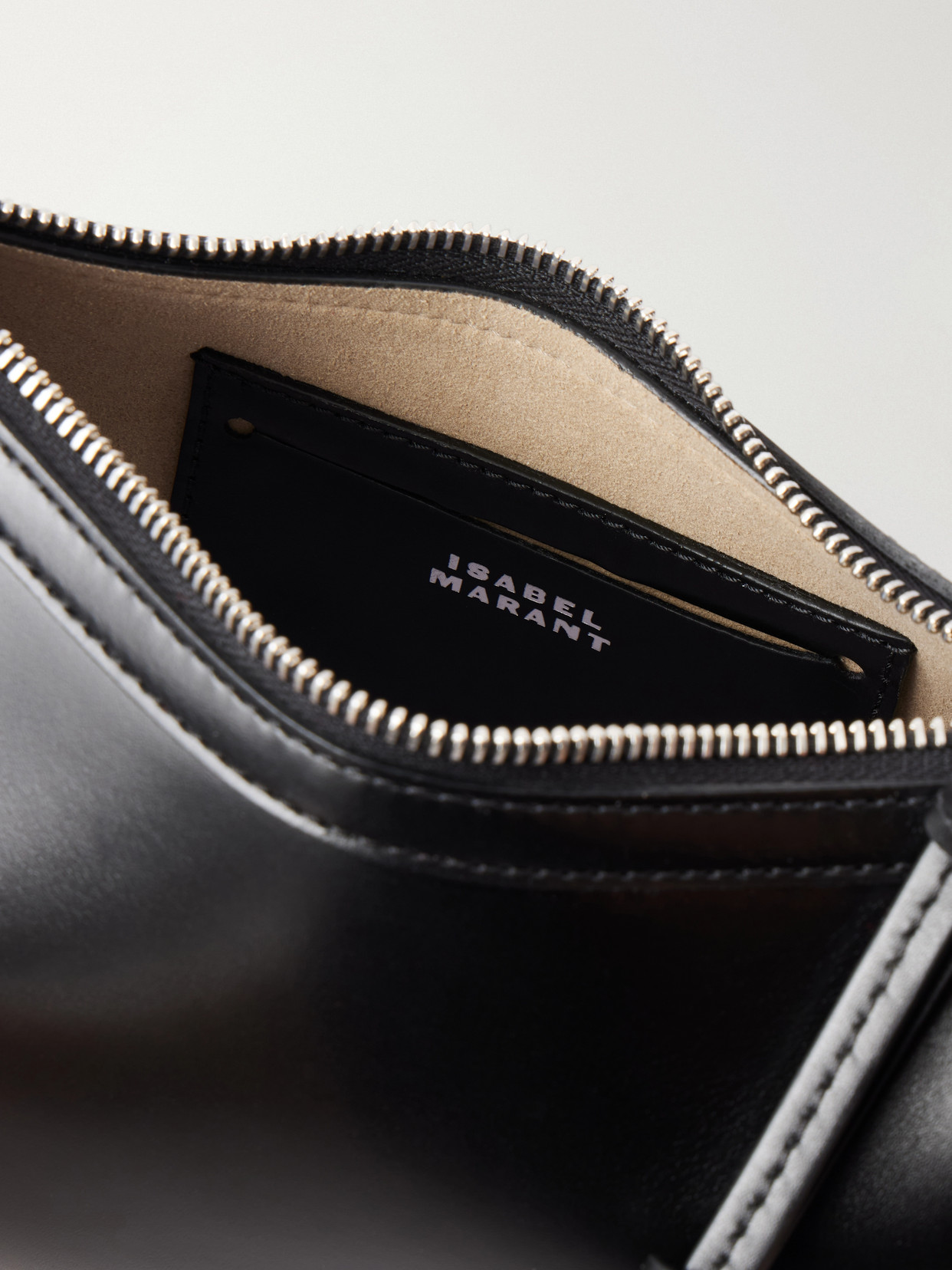 Oskan Moon Studded Shoulder Bag
