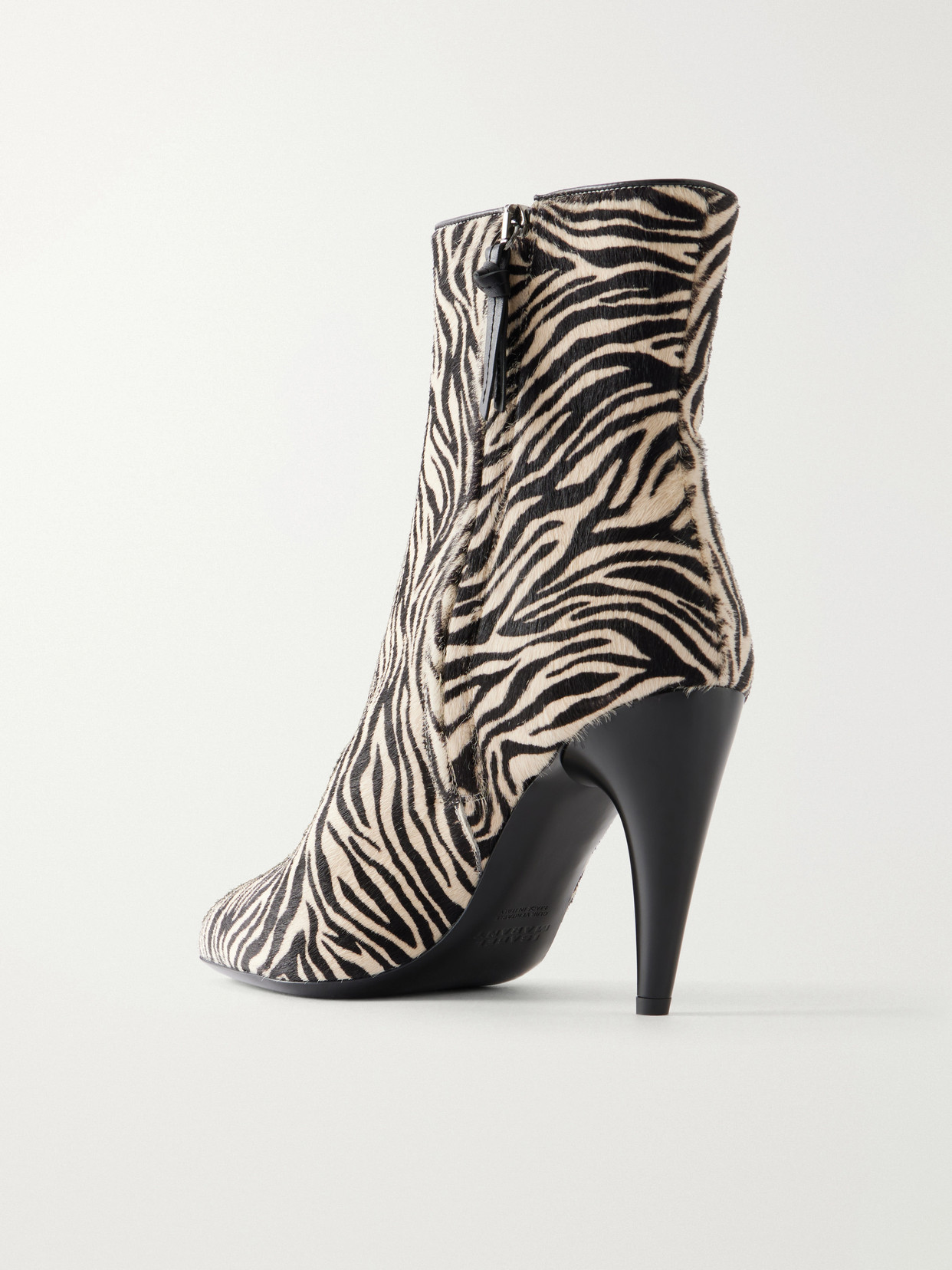 Jany 100 Zebra-Print Ankle Boots