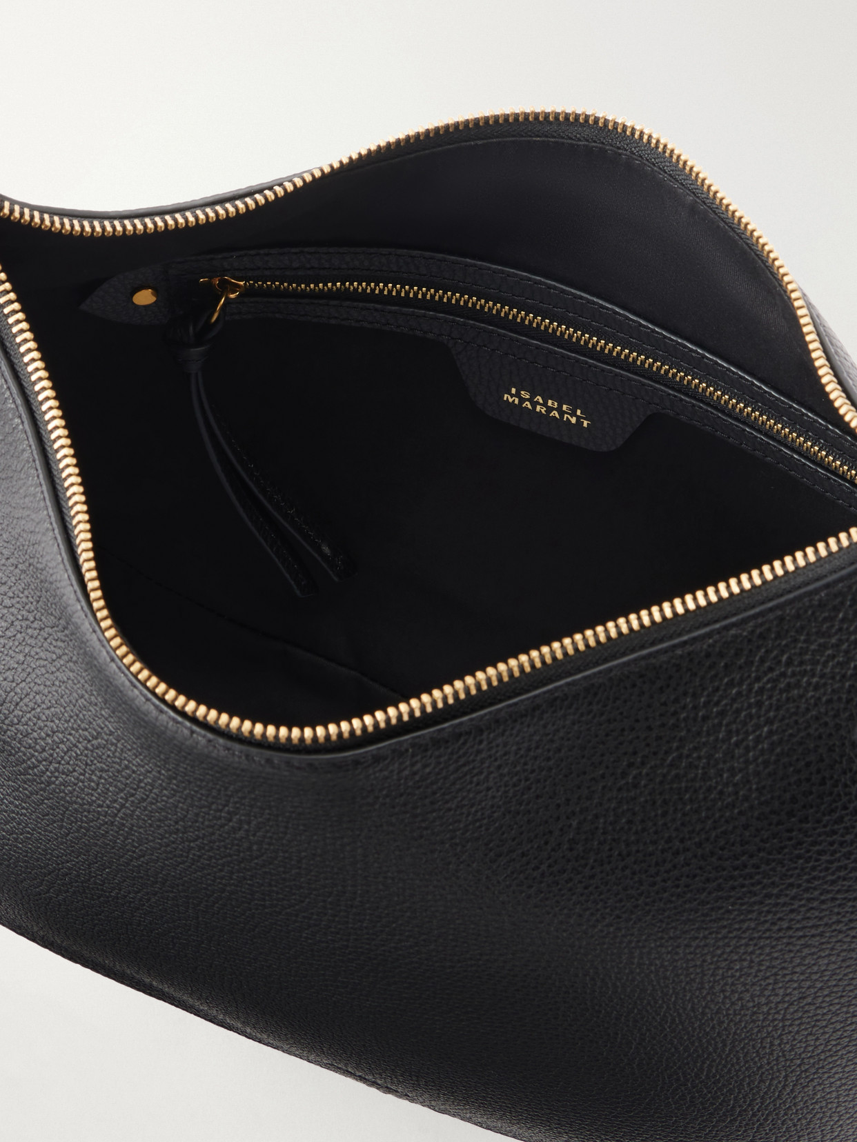 Oskan Embellished Textured-Leather Shoulder Bag
