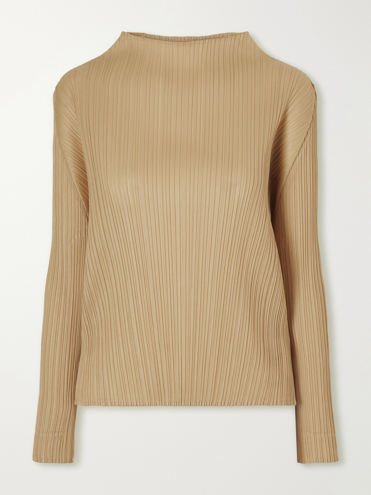 Issey Miyake October Plissé Blouse In Multi