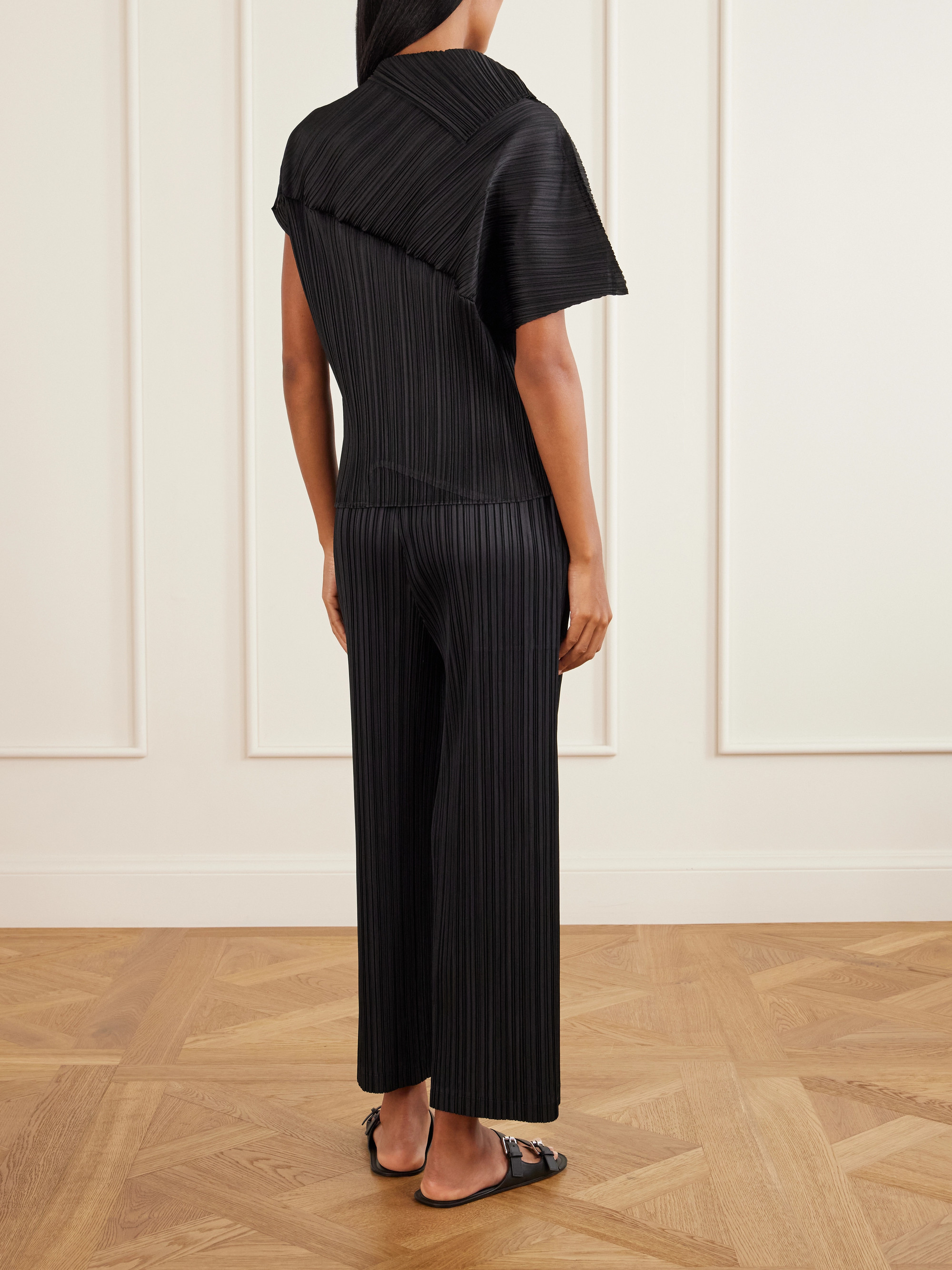 PLEATS PLEASE ISSEY MIYAKE Leap plissé blouse